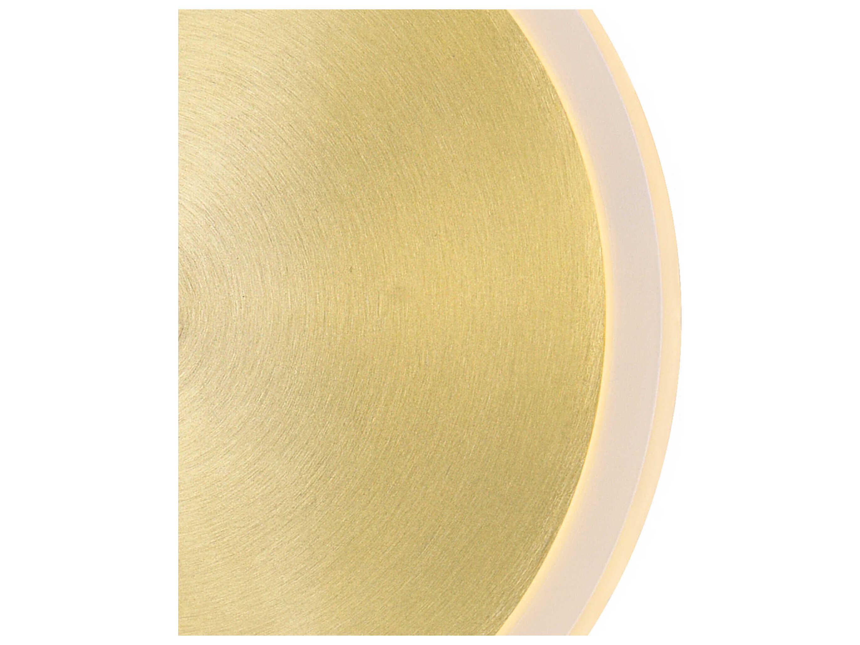 CWI Lighting Ovni Brass Round Mini Pendant