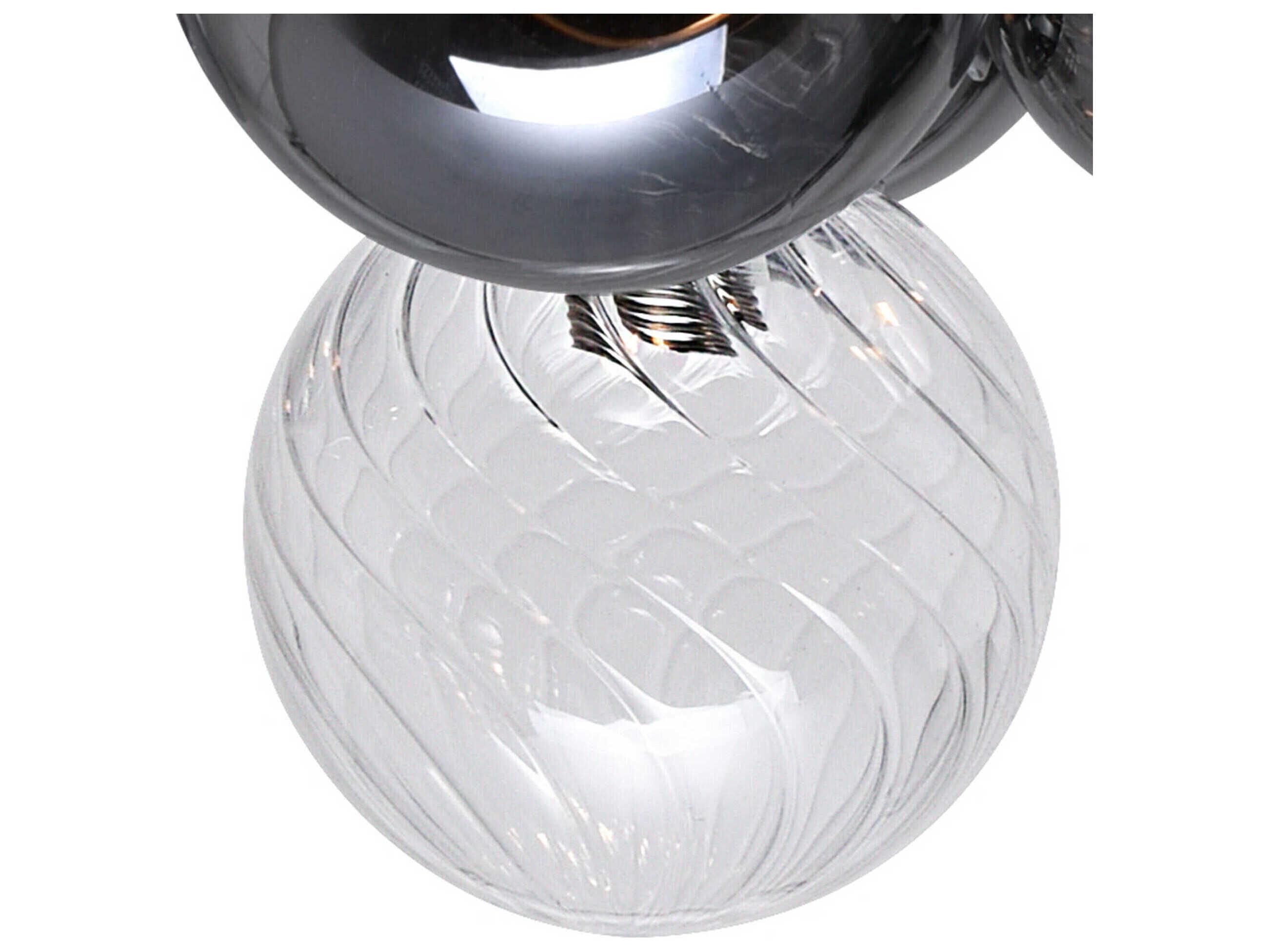 CWI Lighting Pallocino 3-Light Chrome Wall Sconce