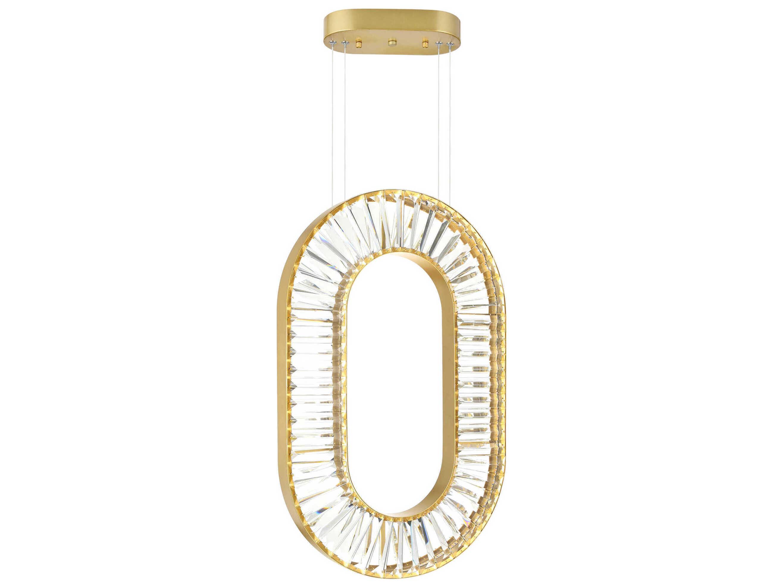 CWI Lighting Bjoux Sun Gold Pendant