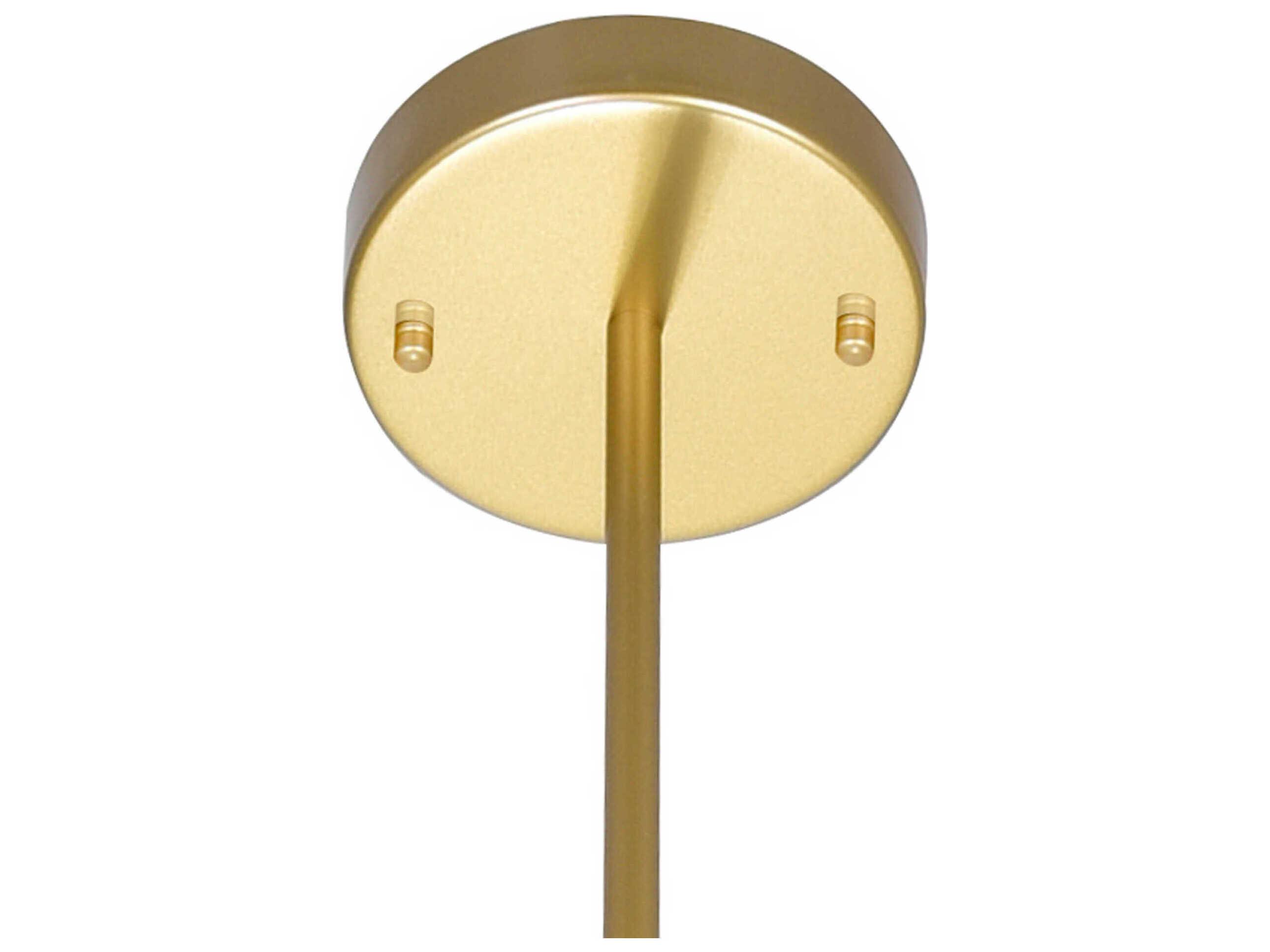 CWI Lighting Hand Crank 12-Light Medallion Gold Chandelier