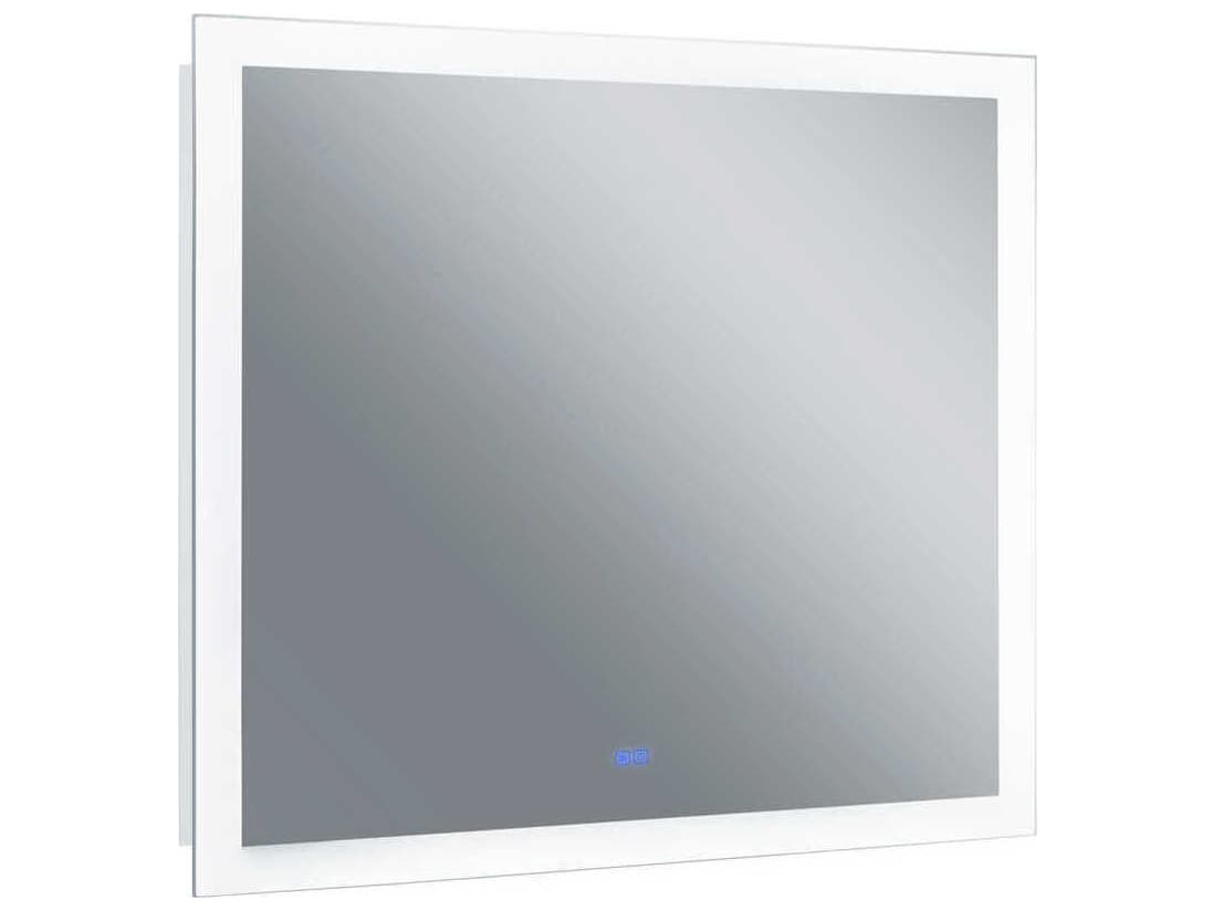 CWI Lighting Abigail White Rectangular Wall Mirror