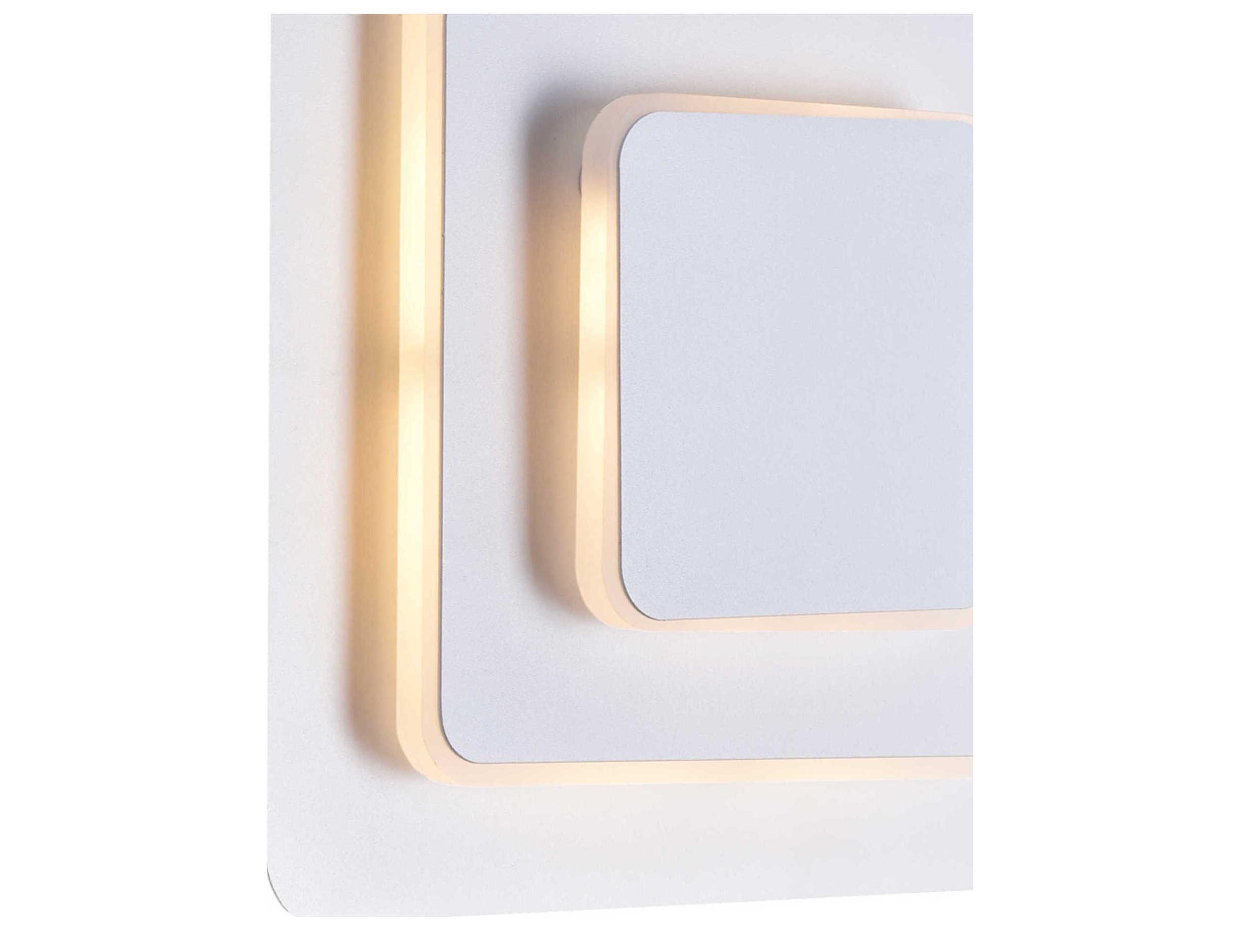 CWI Lighting Private I Matte White Wall Sconce