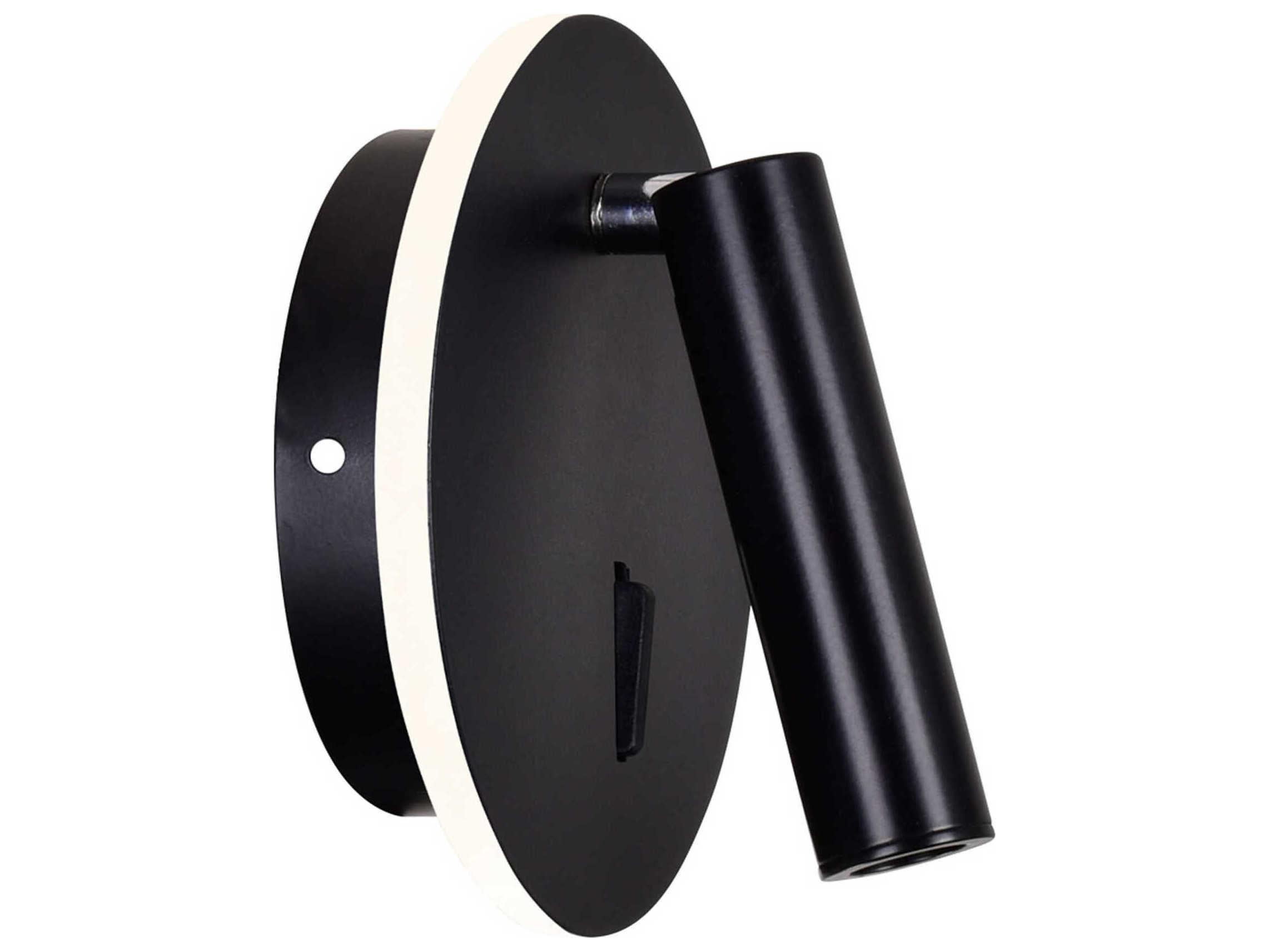 CWI Lighting Private I Matte Black Wall Sconce