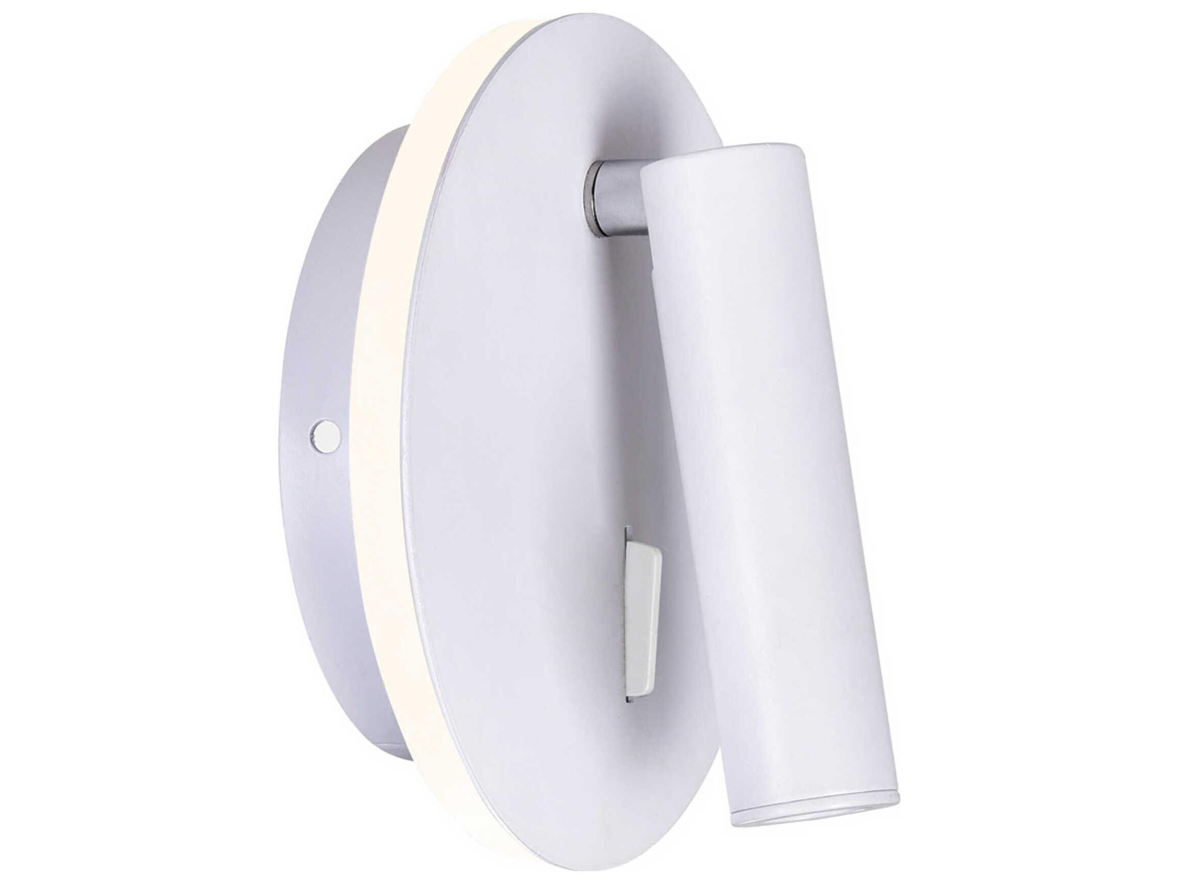 CWI Lighting Private I Matte White Wall Sconce