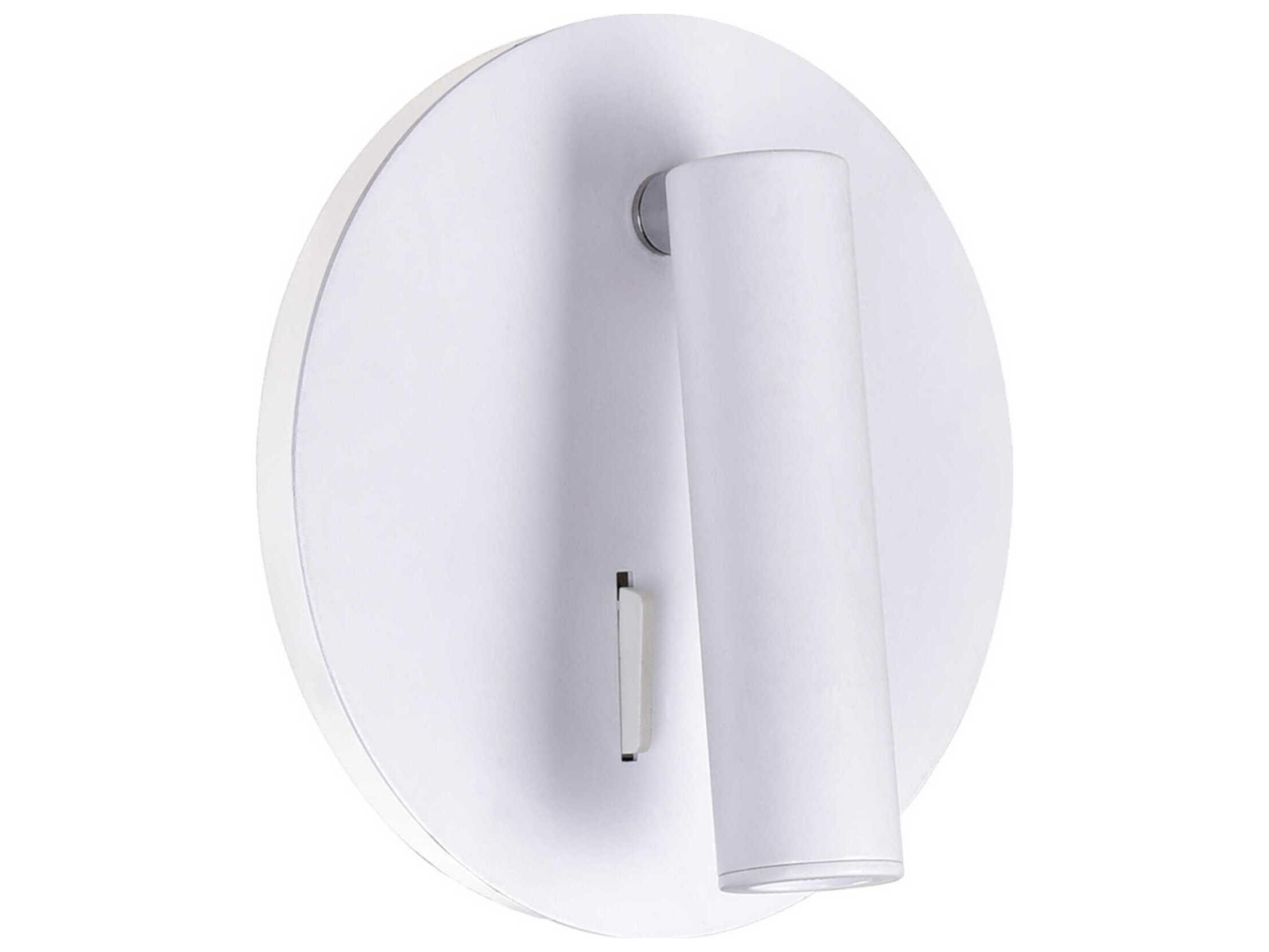 CWI Lighting Private I Matte White Wall Sconce