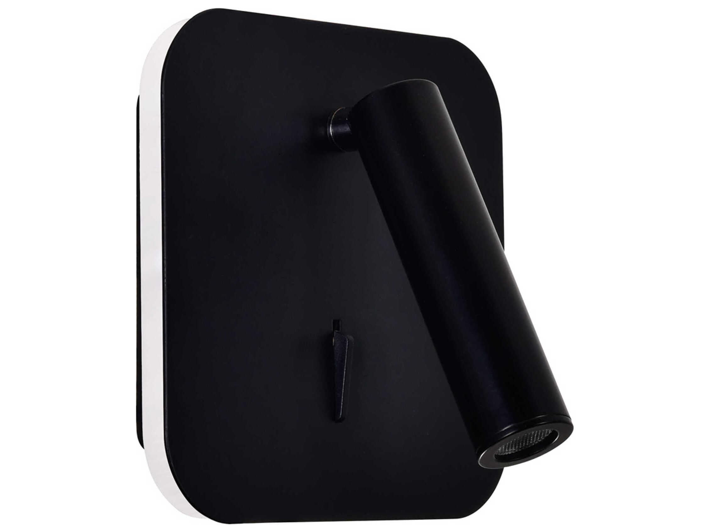 CWI Lighting Private I Matte Black Wall Sconce