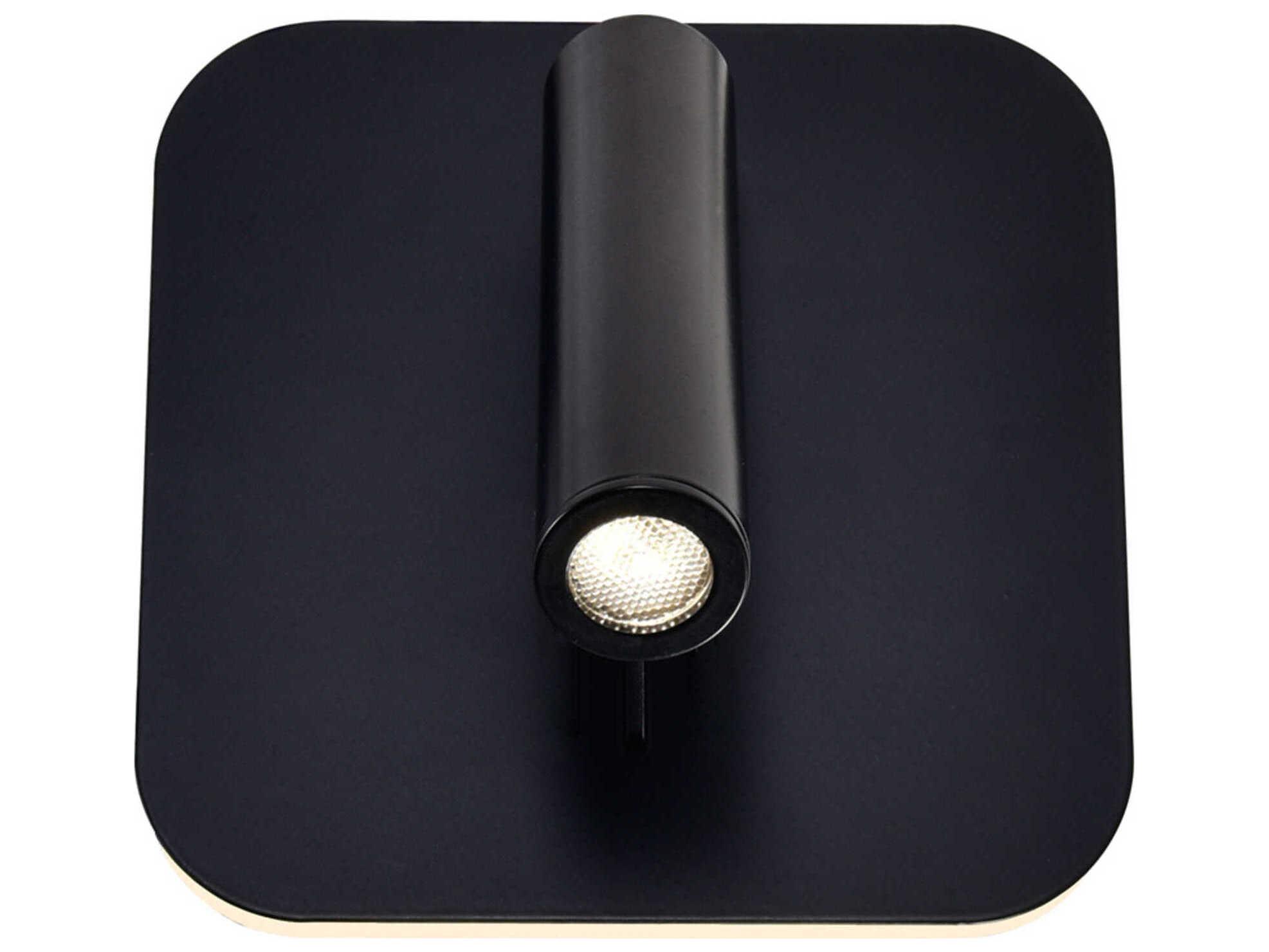 CWI Lighting Private I Matte Black Wall Sconce