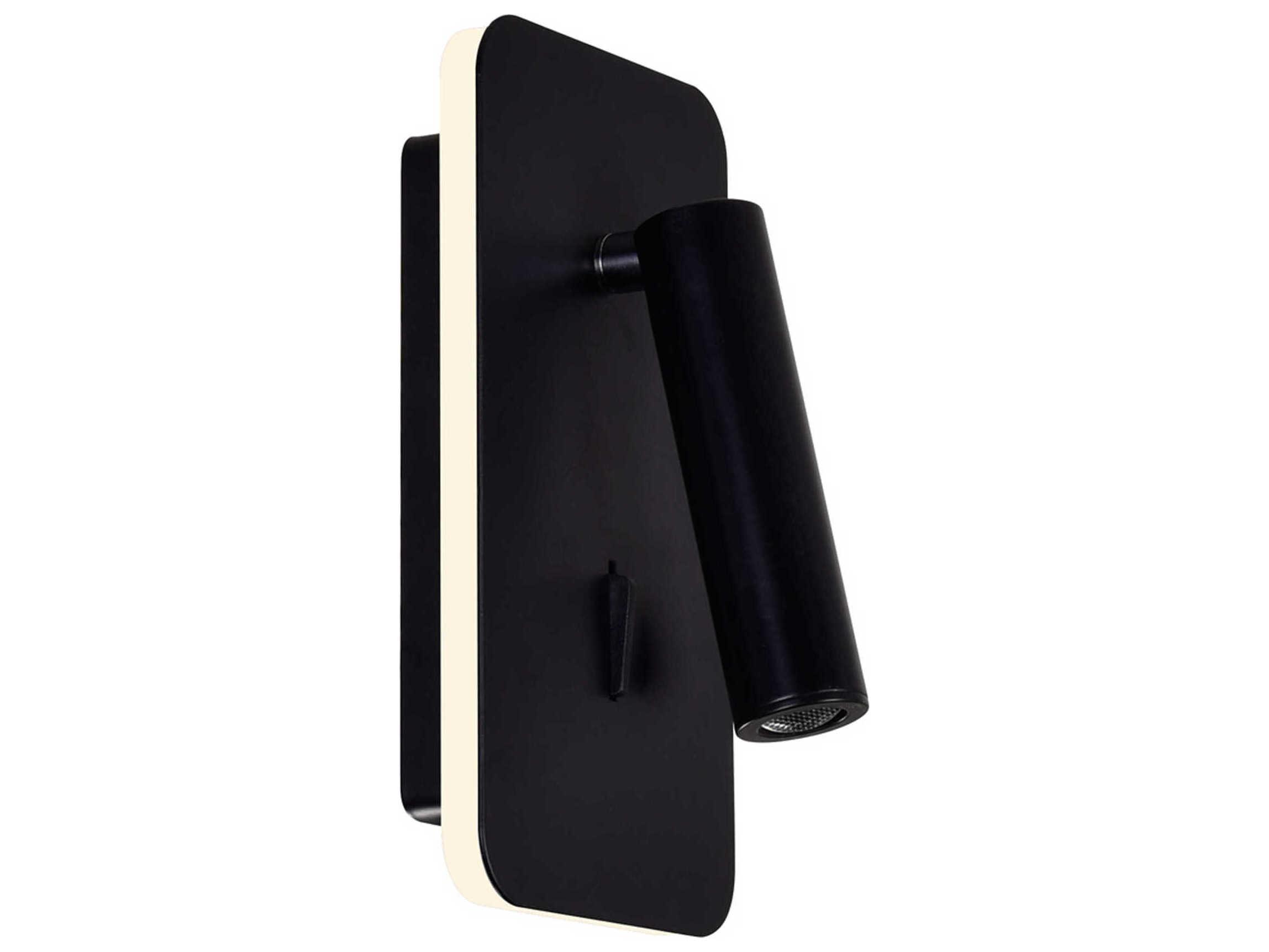 CWI Lighting Private I Matte Black Wall Sconce