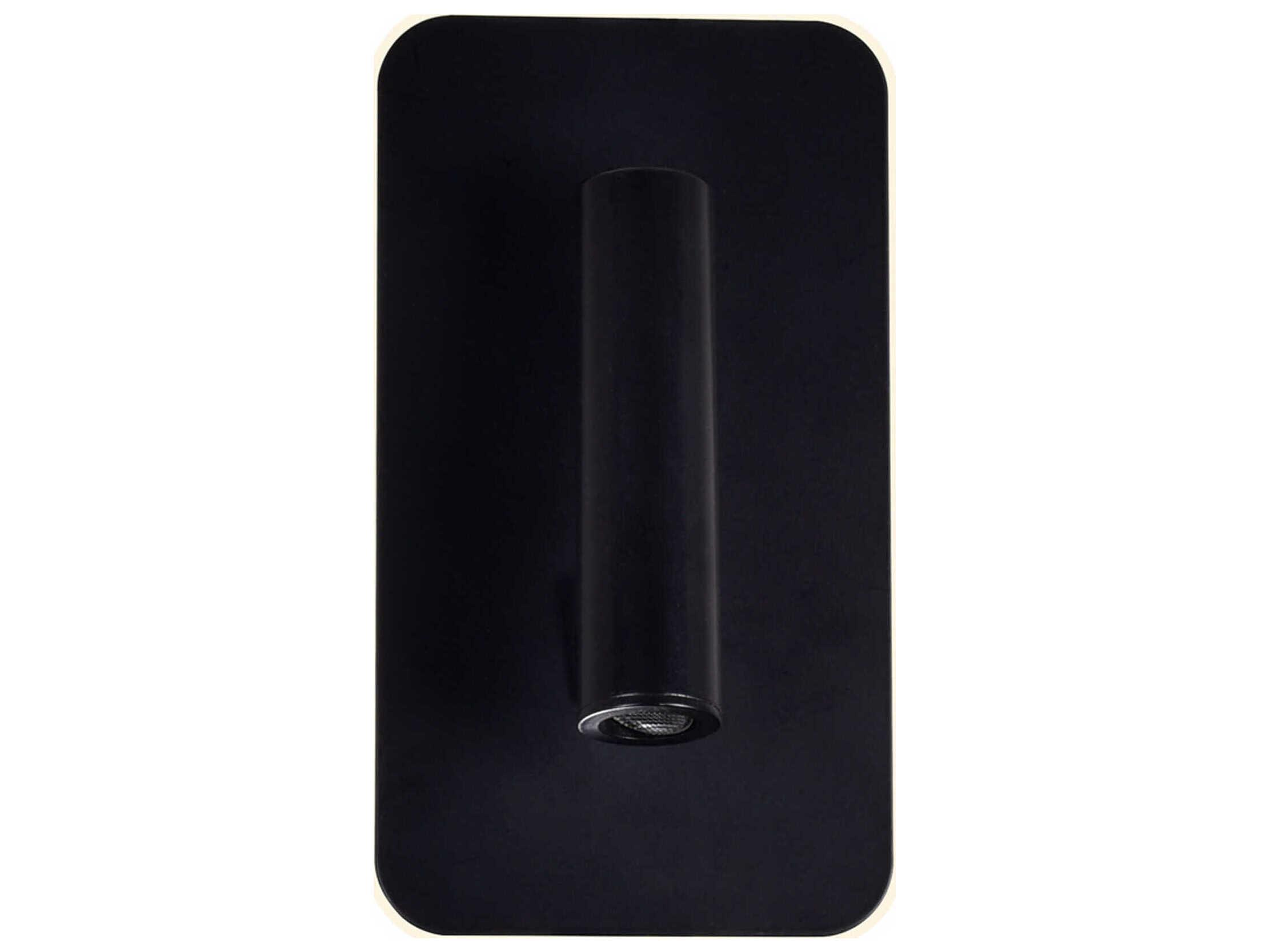 CWI Lighting Private I Matte Black Wall Sconce