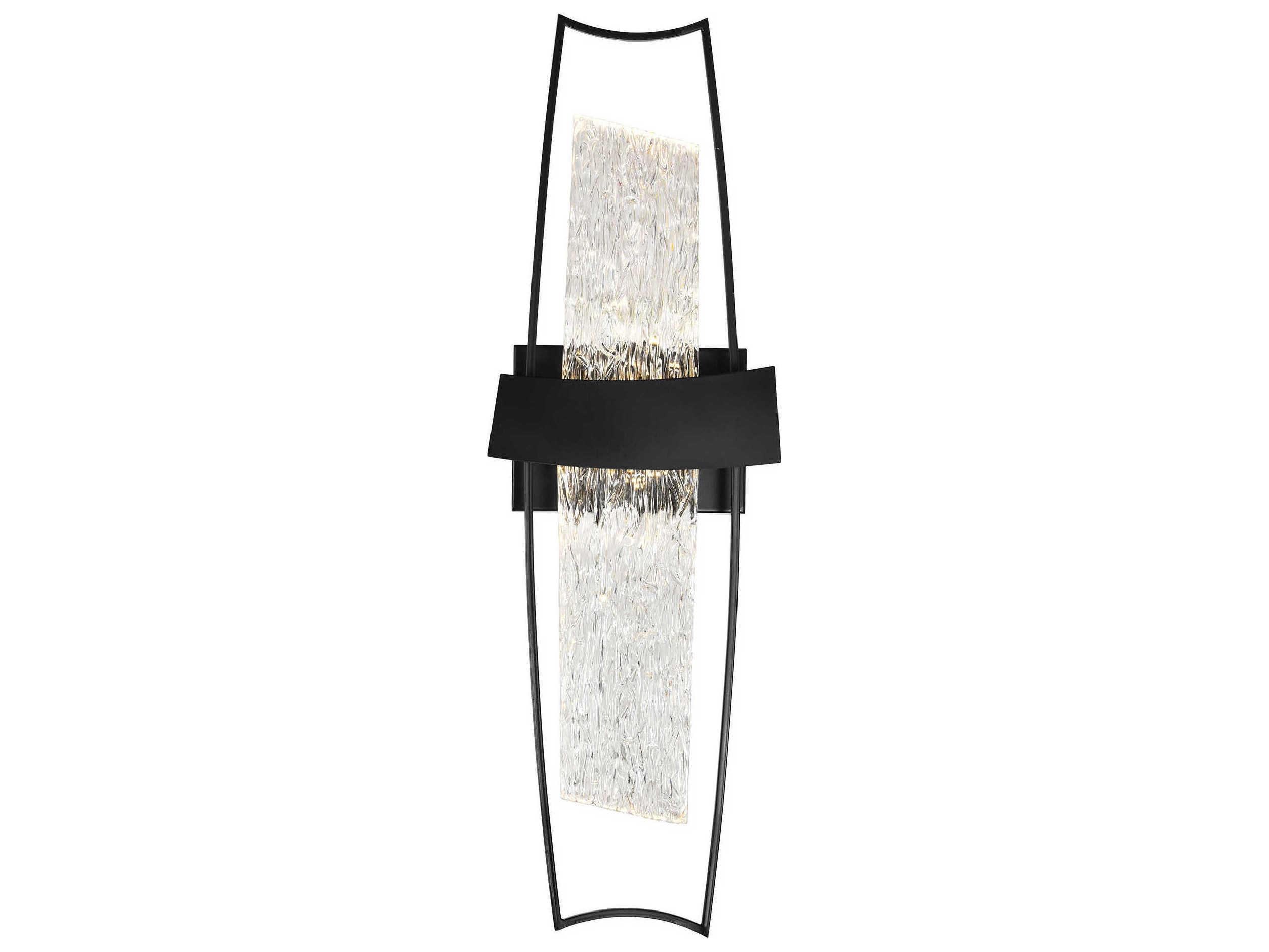 CWI Lighting Guadiana Black Vanity Light