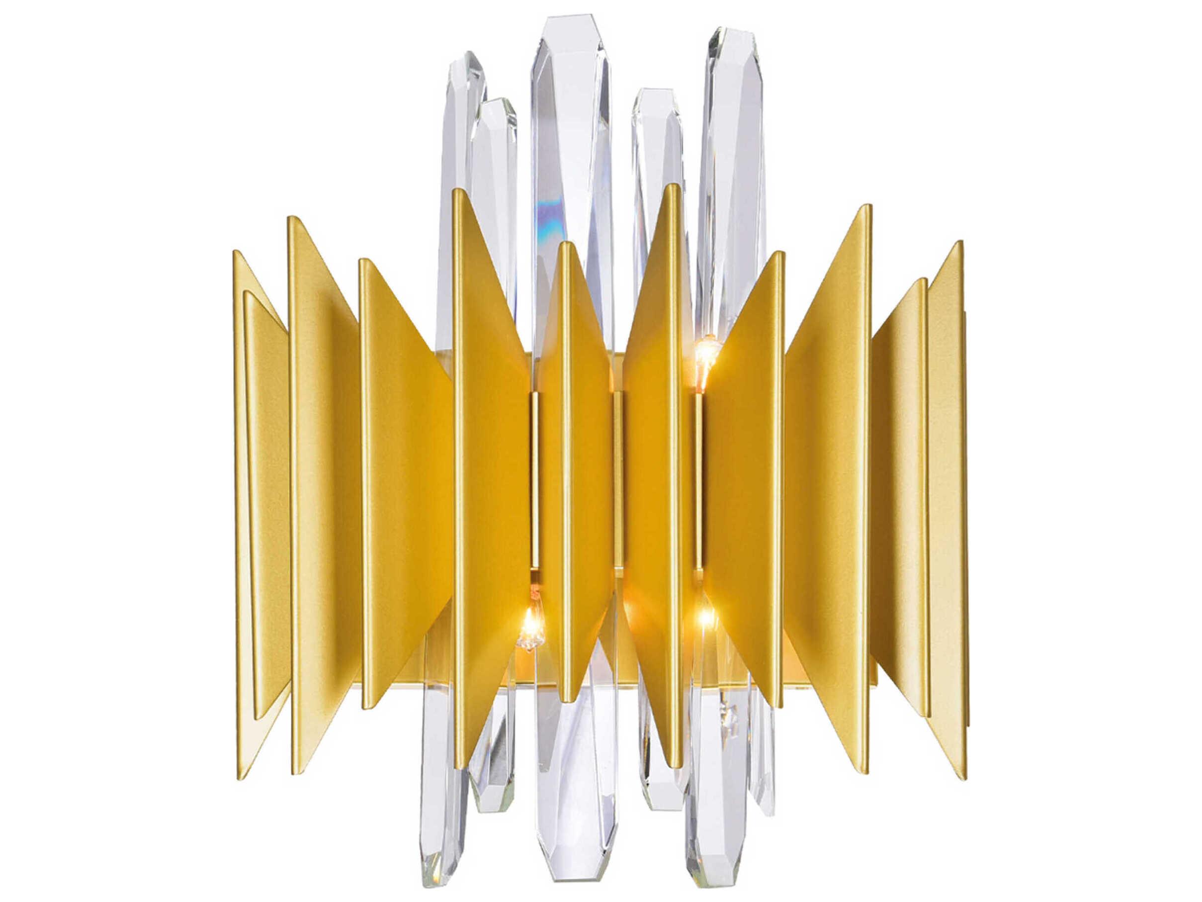 CWI Lighting Cityscape 5-Light Satin Gold Vanity Light