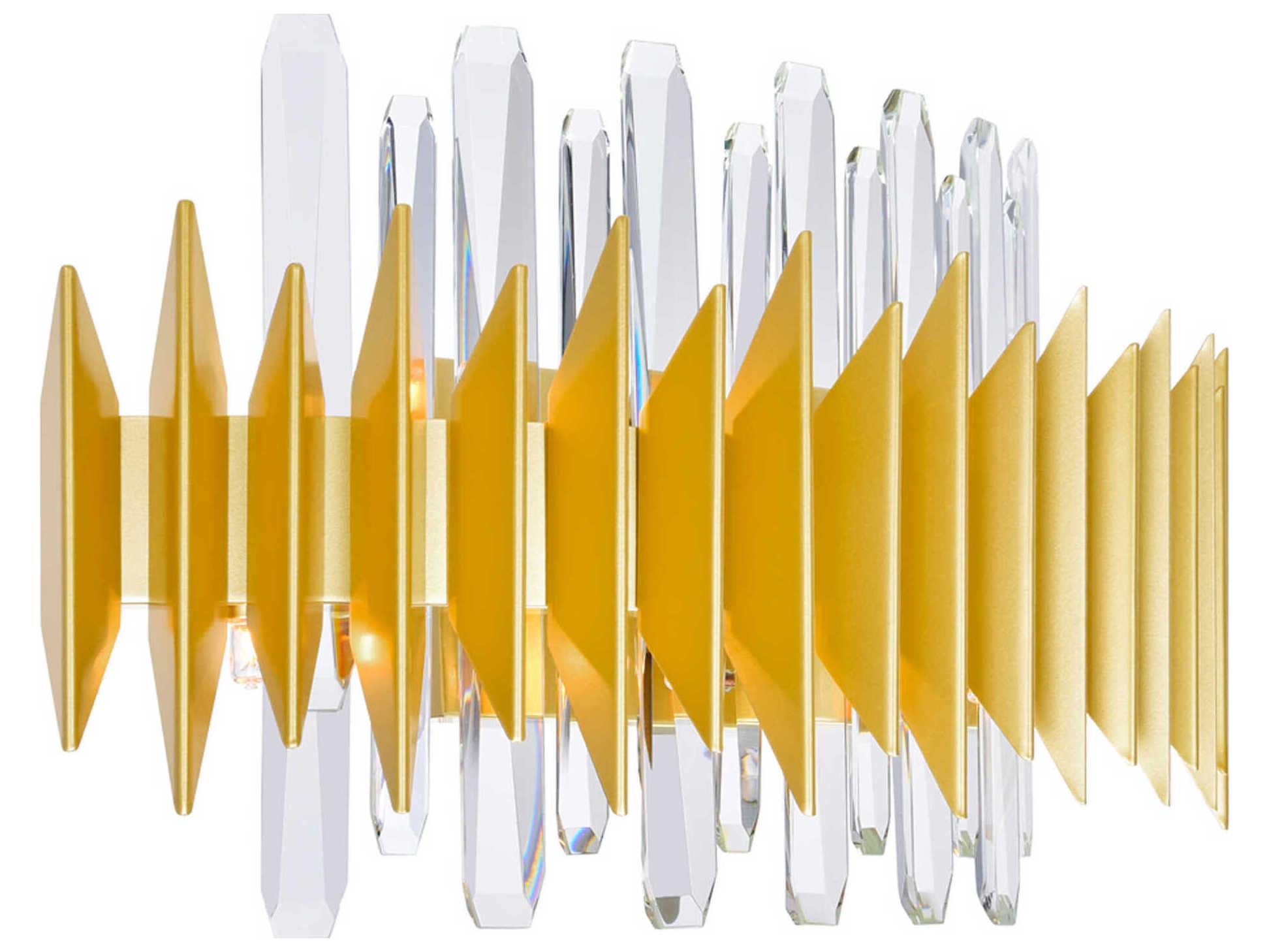 CWI Lighting Cityscape 7-Light Satin Gold Vanity Light