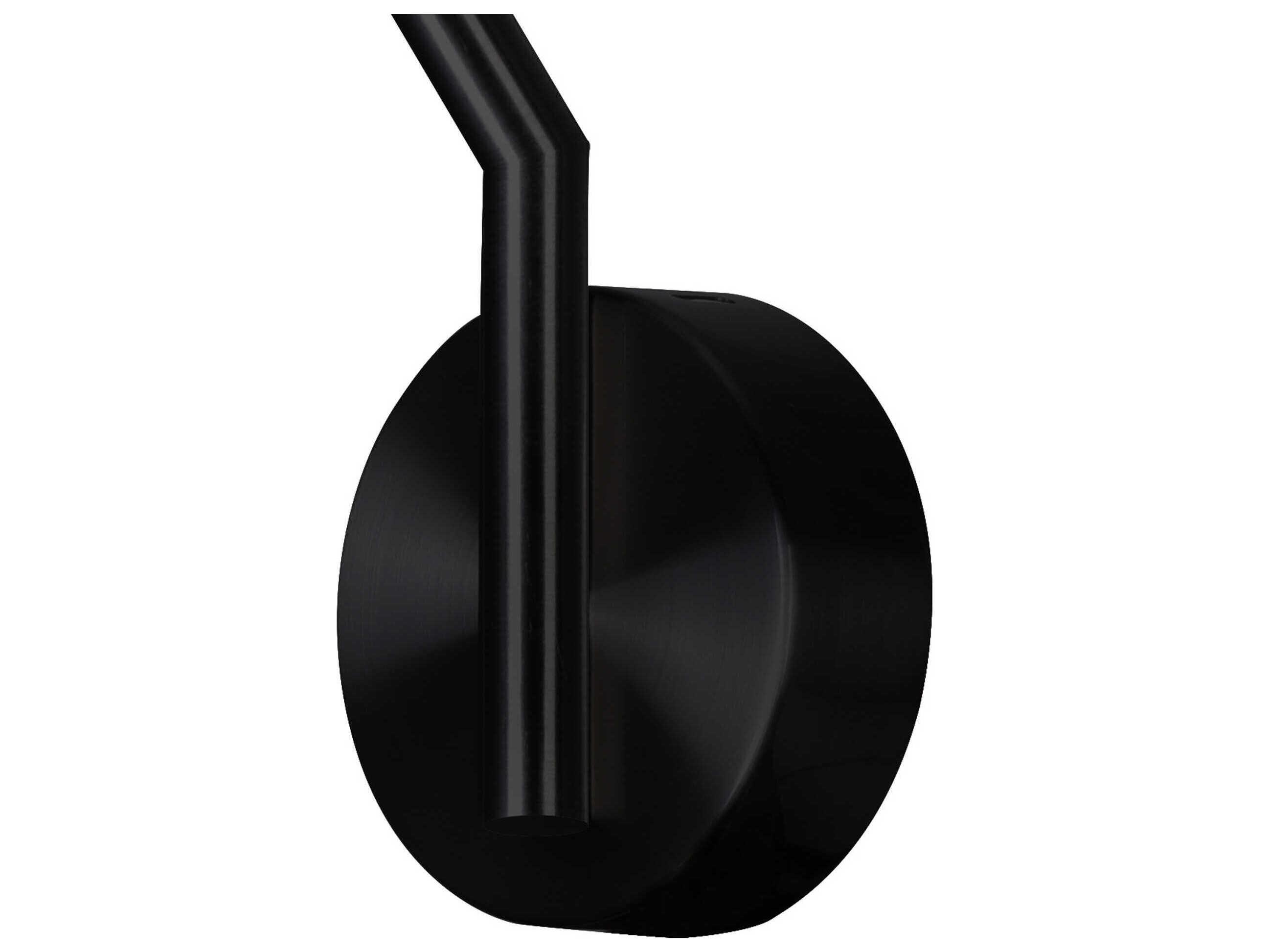 CWI Lighting Flute Black Wall Sconce