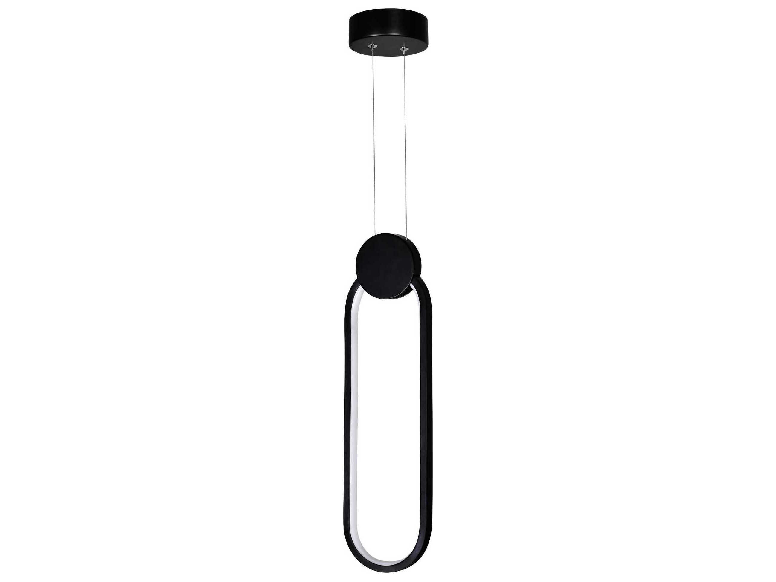 CWI Lighting Pulley Black Geometric Mini Pendant