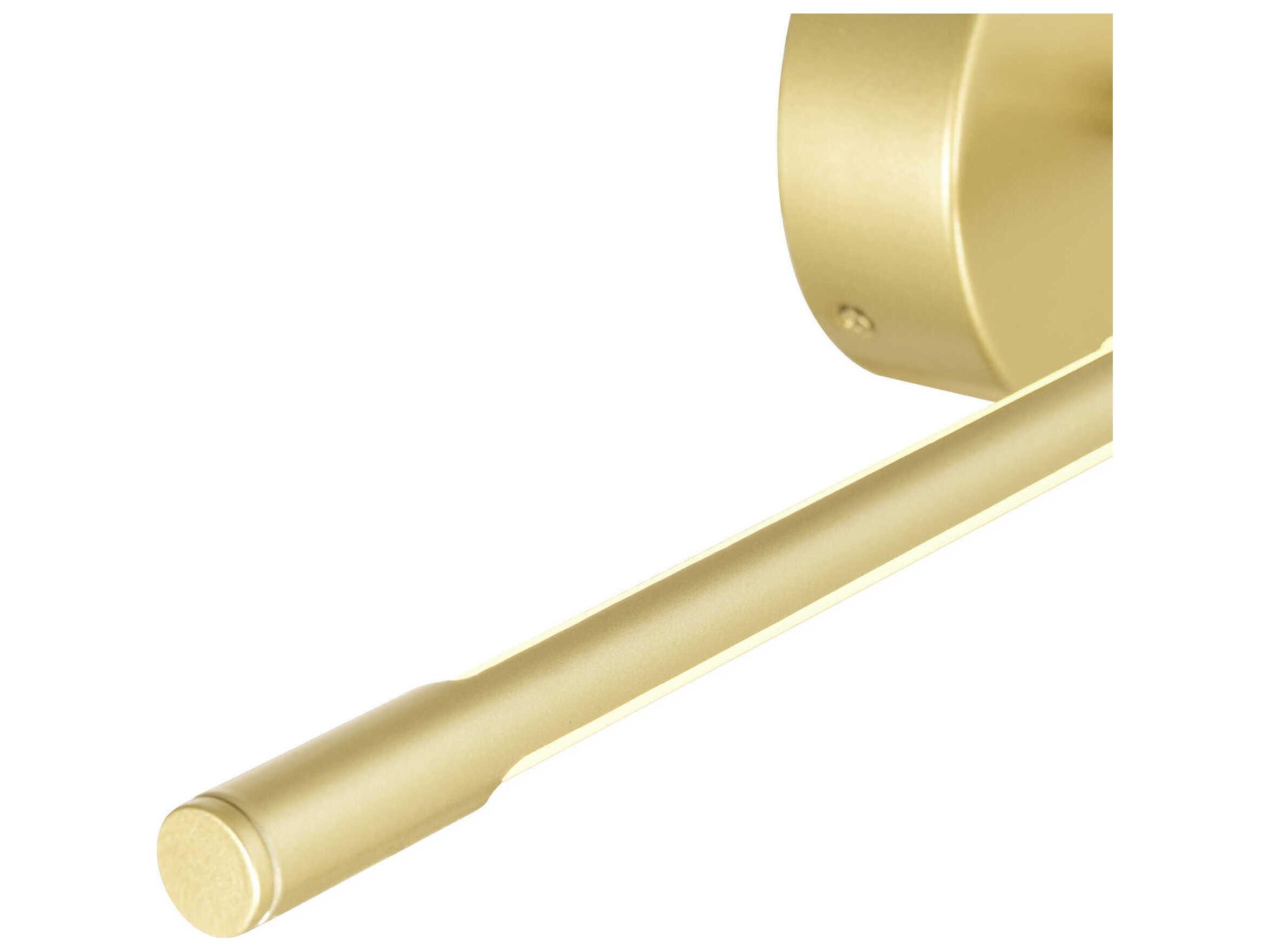 CWI Lighting Oskil Satin Gold Picture Light