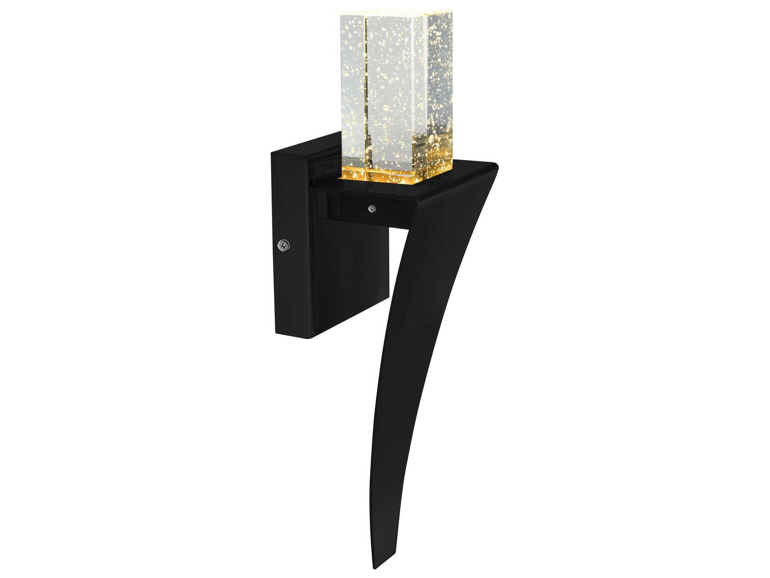 CWI Lighting Catania Black Wall Sconce