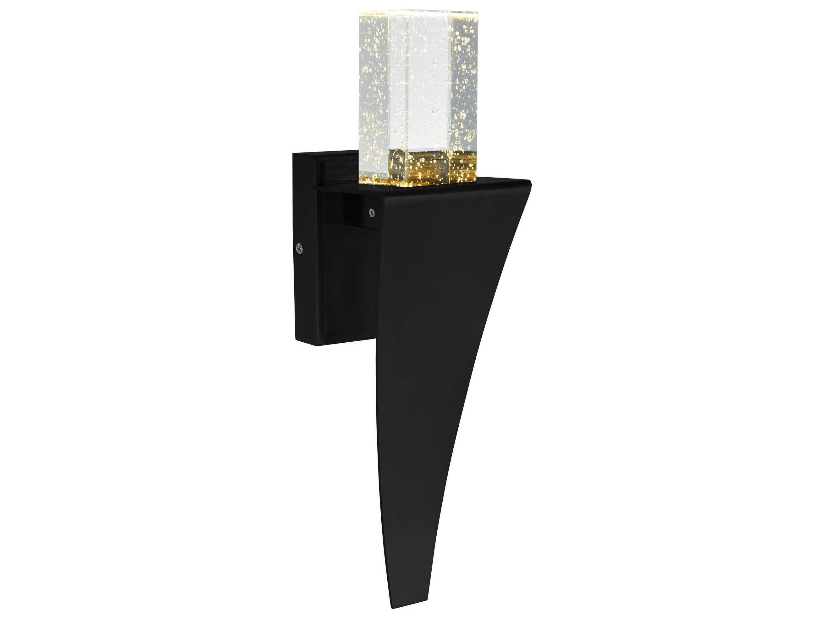 CWI Lighting Catania Black Wall Sconce