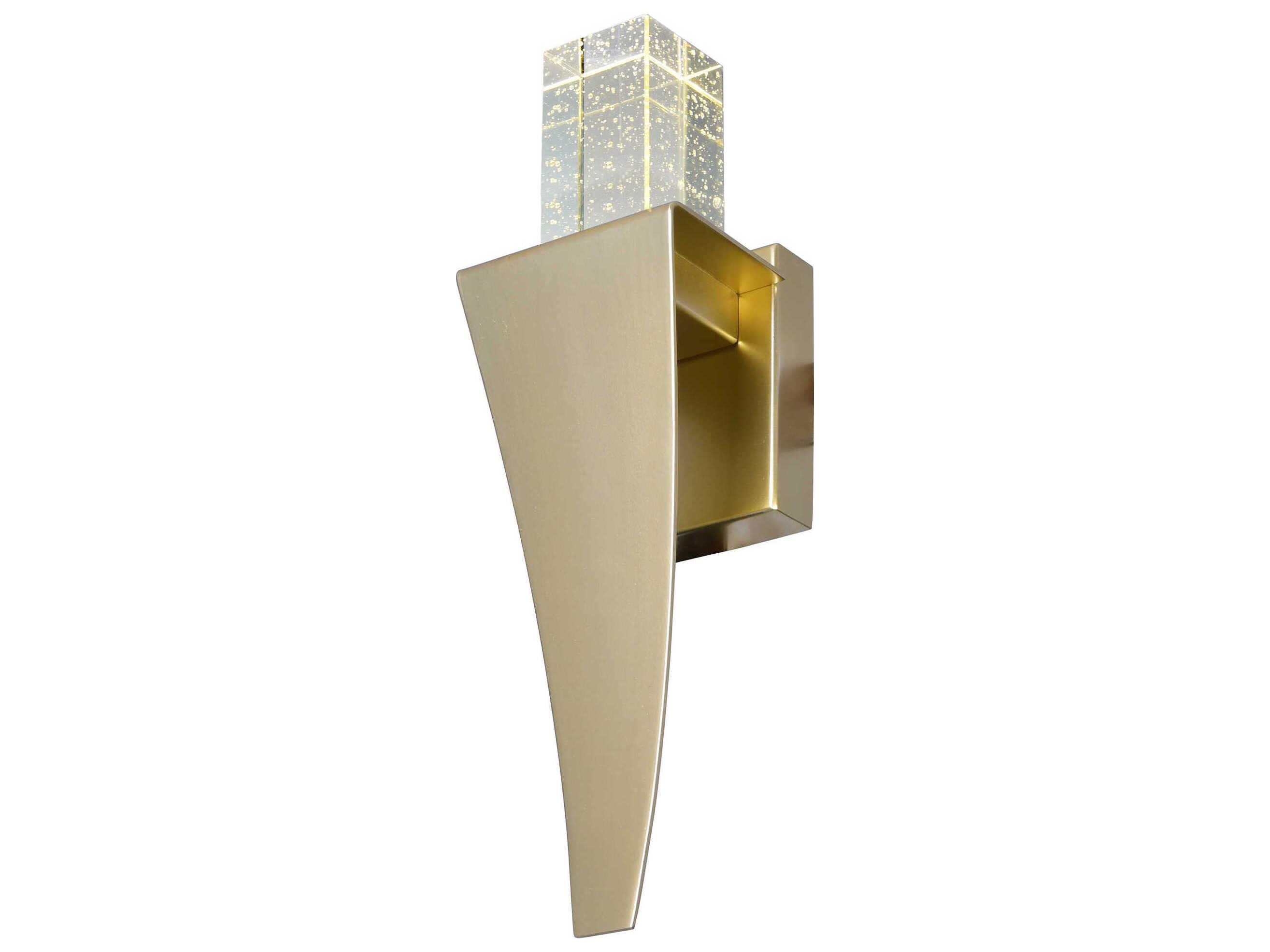 CWI Lighting Catania Satin Gold Wall Sconce