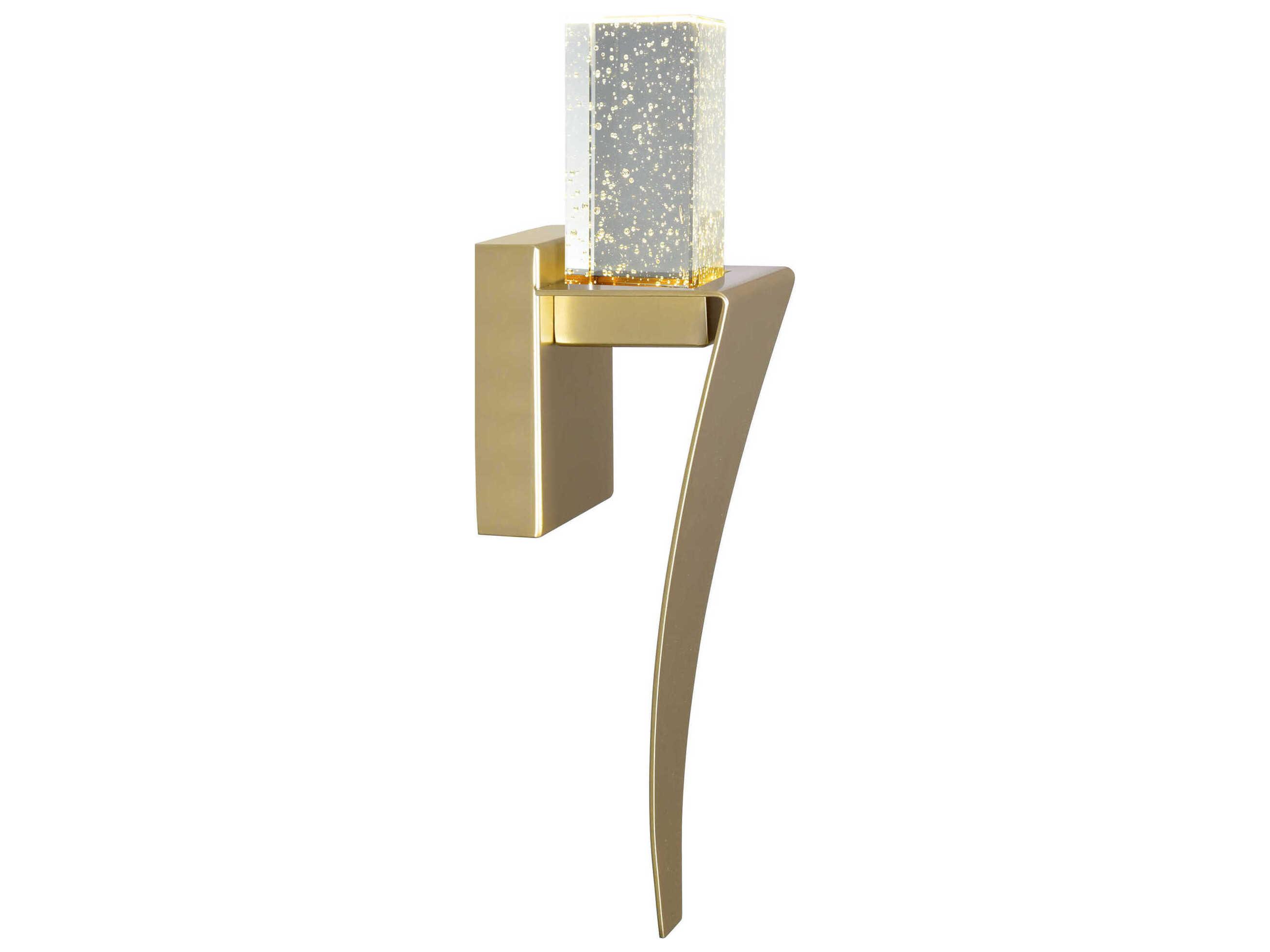 CWI Lighting Catania Satin Gold Wall Sconce