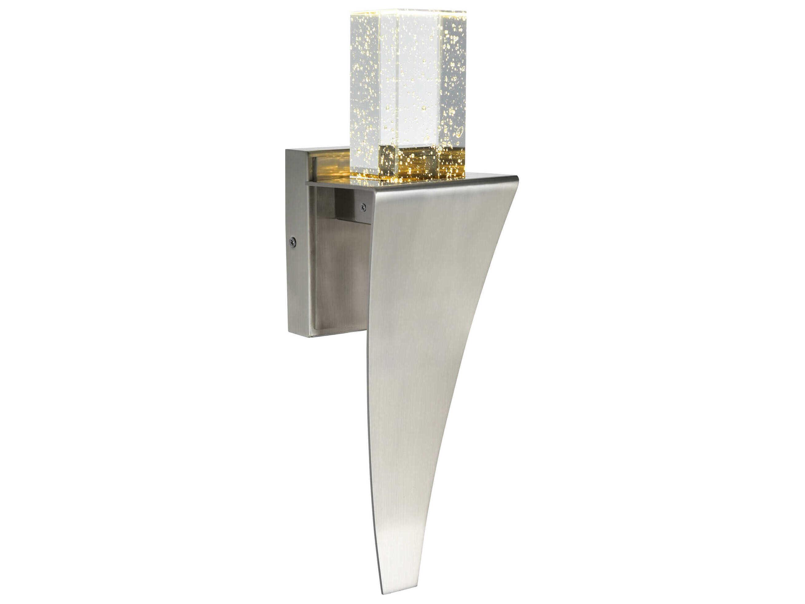 CWI Lighting Catania Satin Nickel Wall Sconce