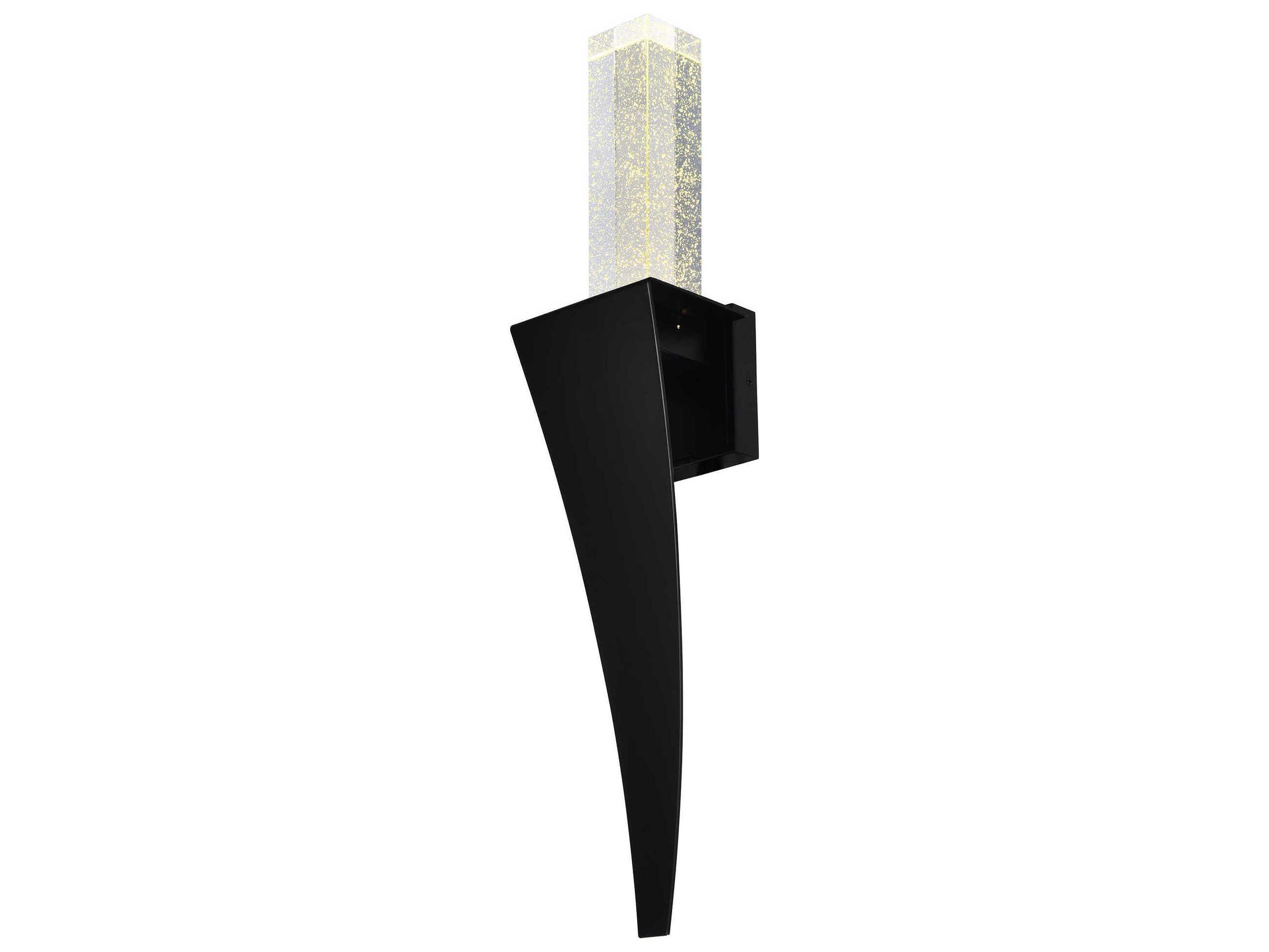 CWI Lighting Catania Black Wall Sconce