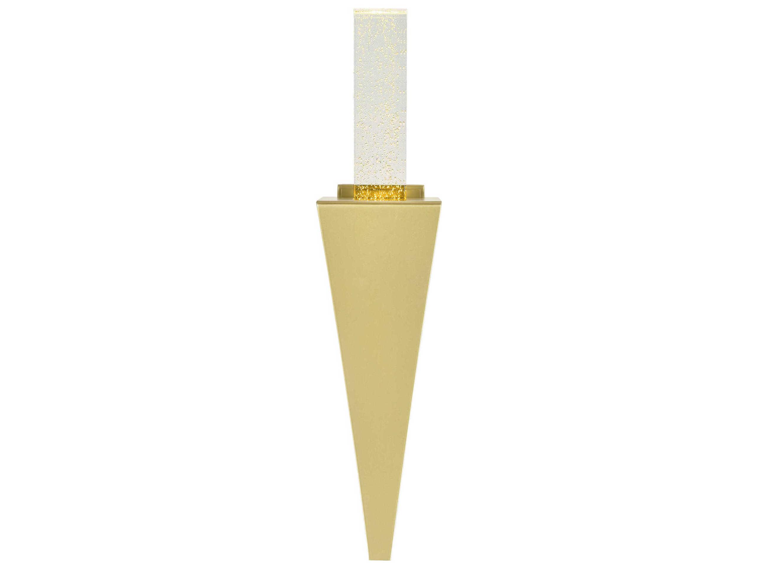 CWI Lighting Catania Satin Gold Wall Sconce