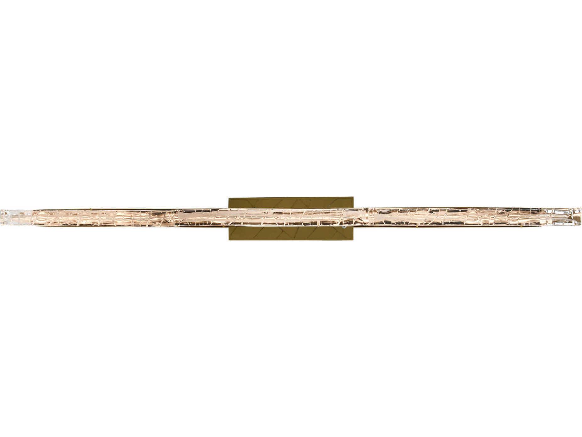 CWI Lighting Valira Brass Linear Island Pendant