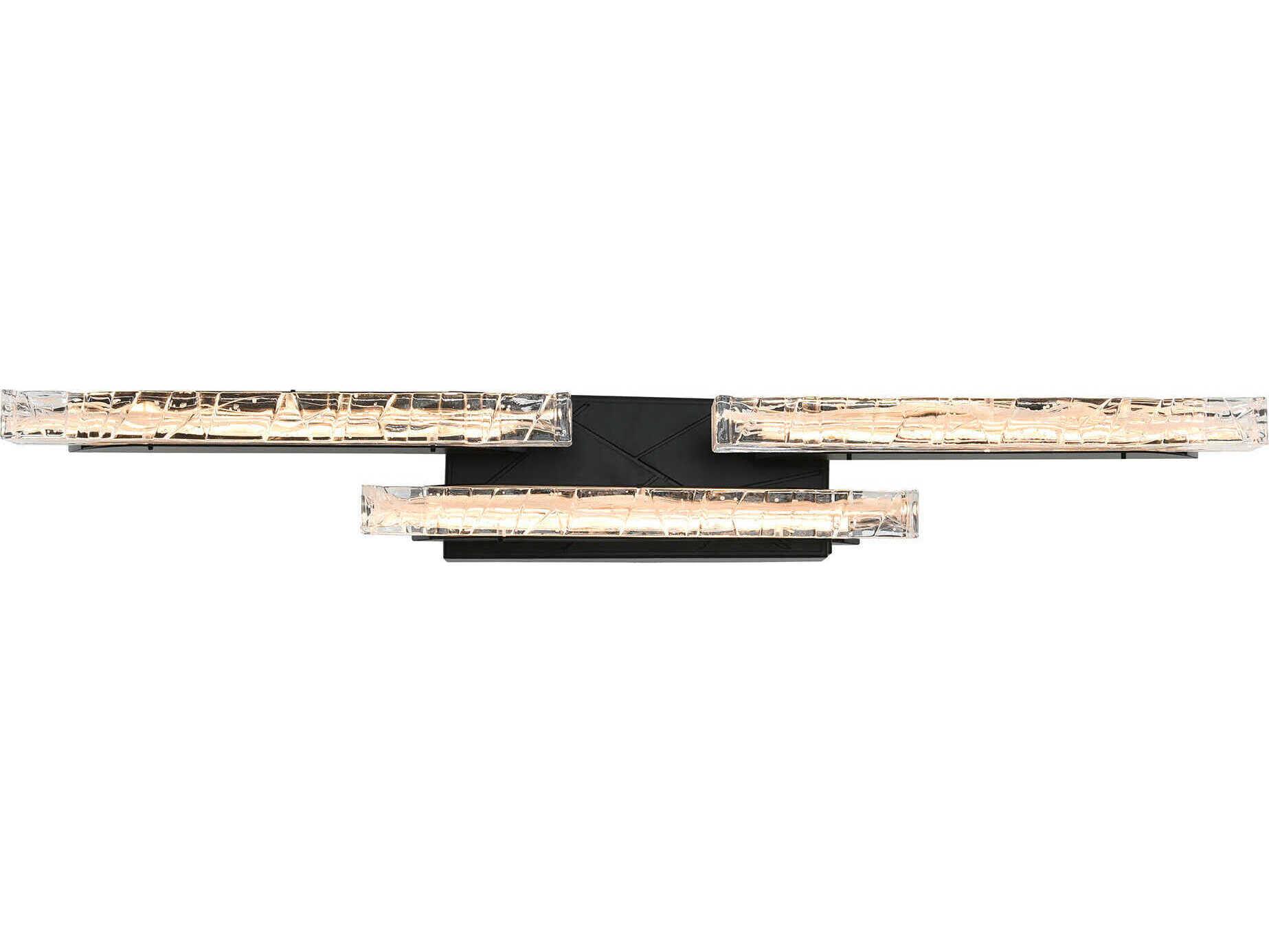 CWI Lighting Valira Black Vanity Light