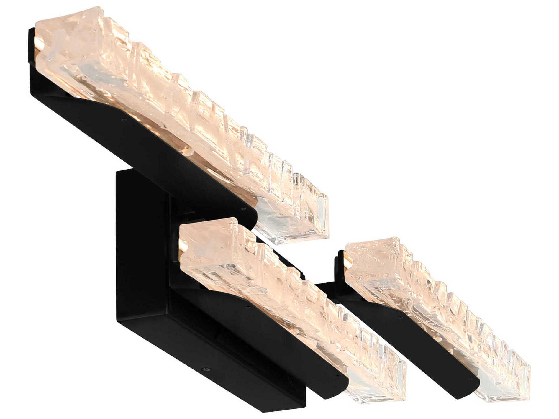 CWI Lighting Valira Black Vanity Light