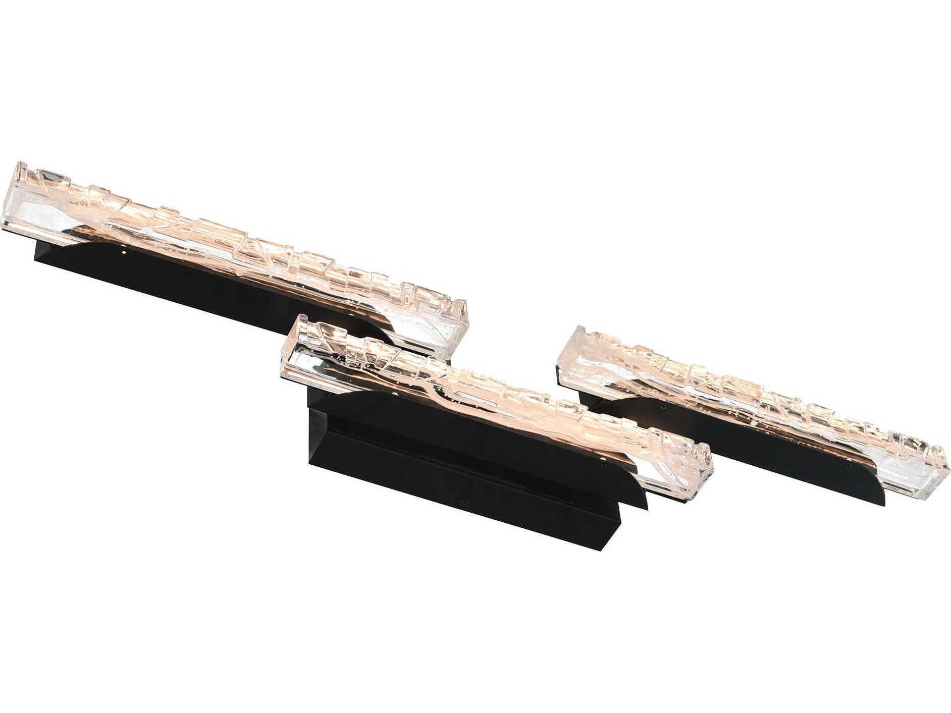 CWI Lighting Valira Black Vanity Light