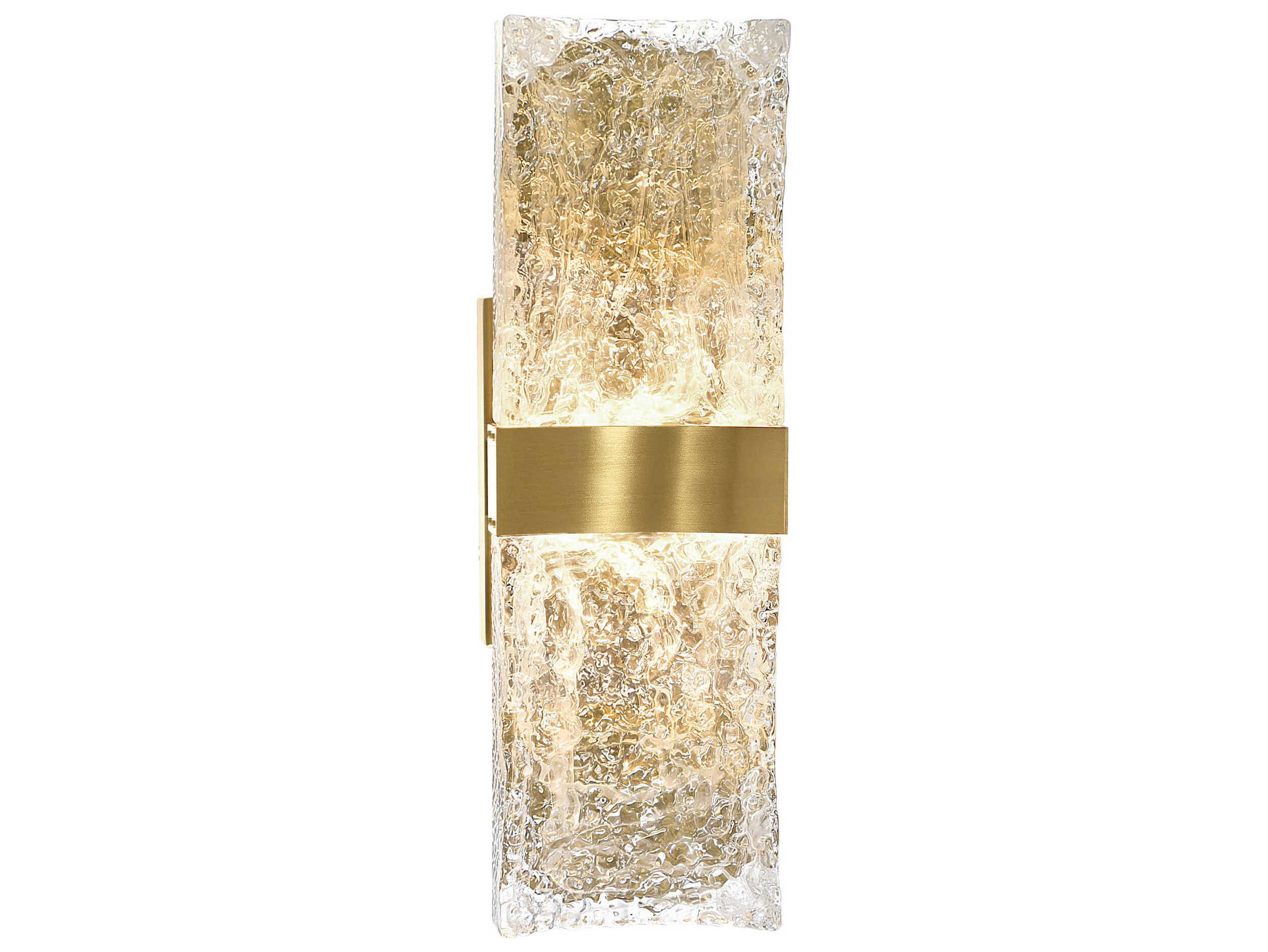 CWI Lighting Lava Brass Vanity Light