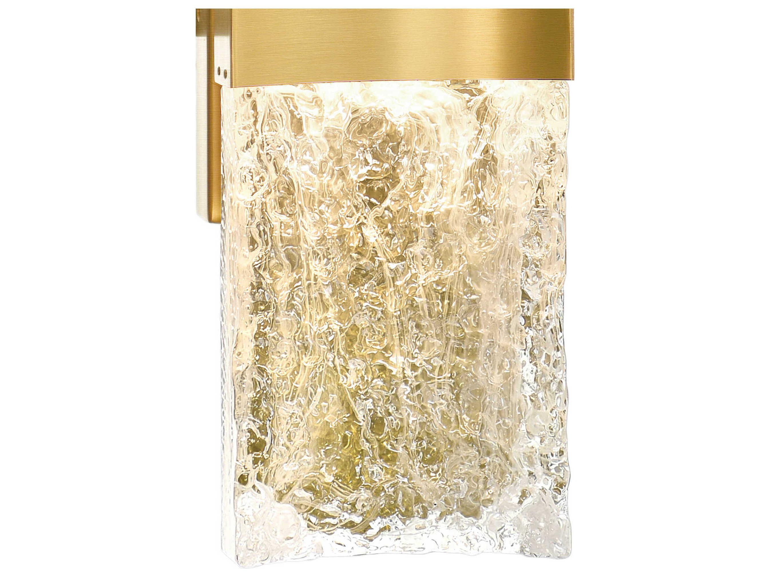 CWI Lighting Lava Brass Vanity Light