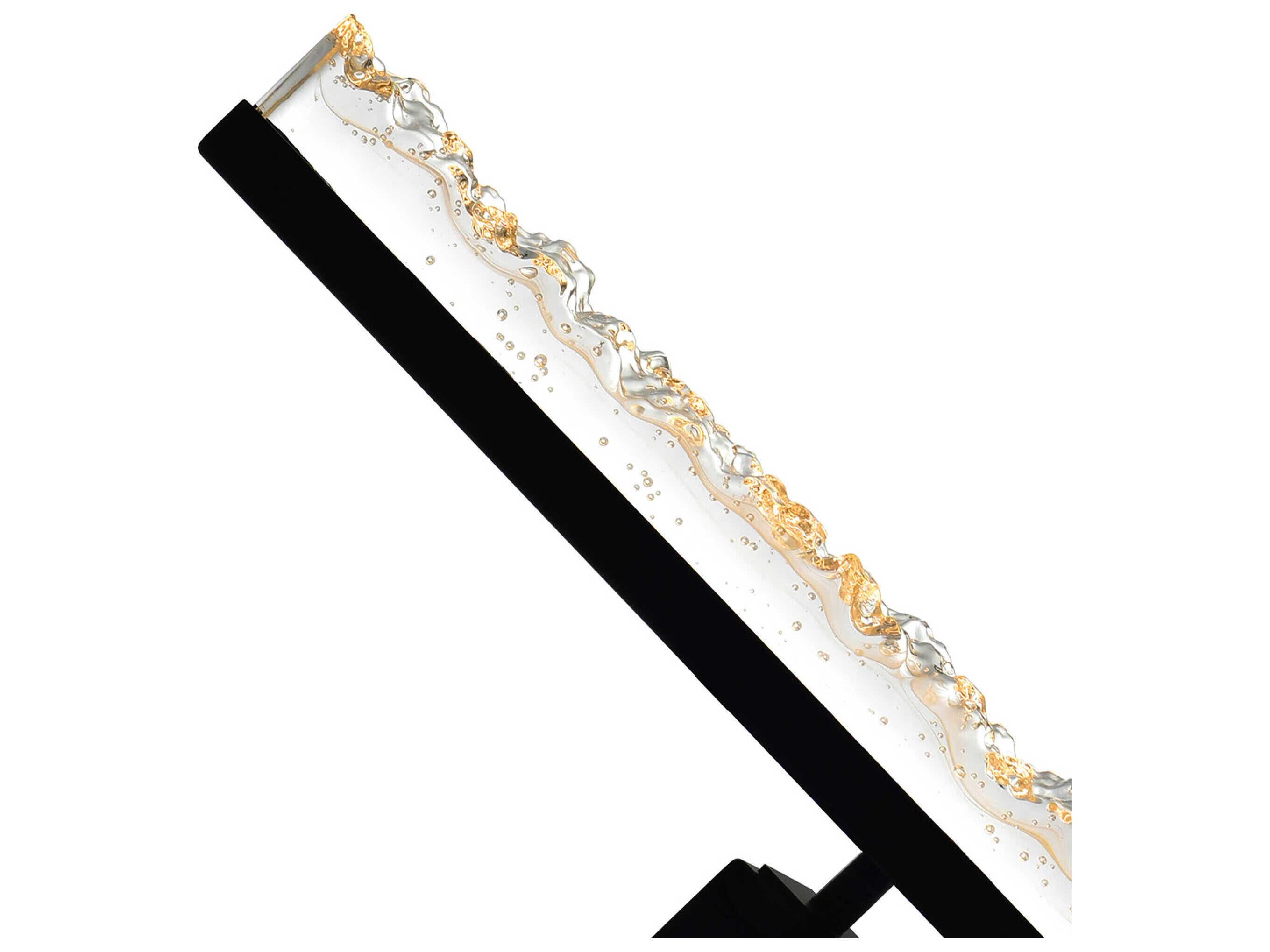 CWI Lighting Stagger Black Vanity Light