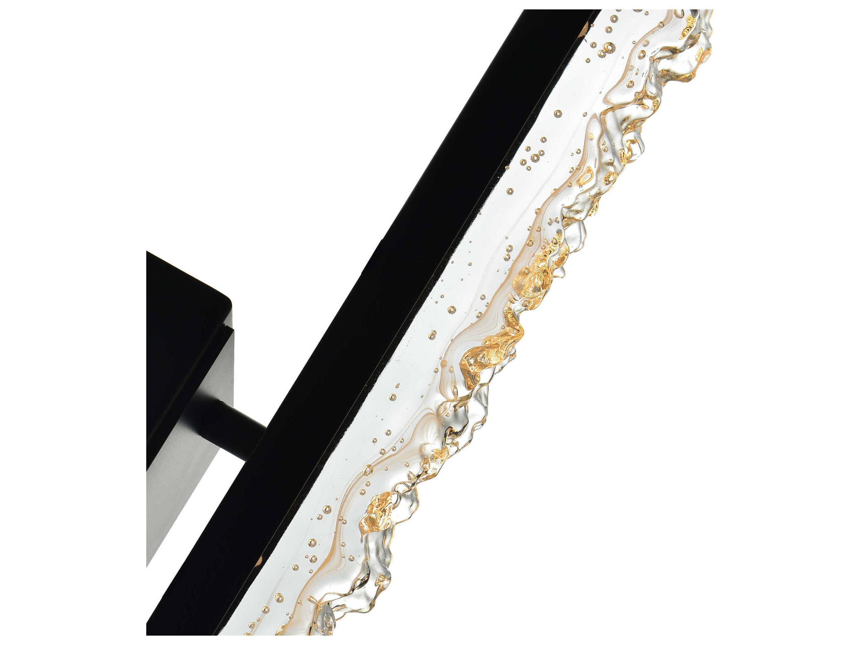 CWI Lighting Stagger Black Wall Sconce