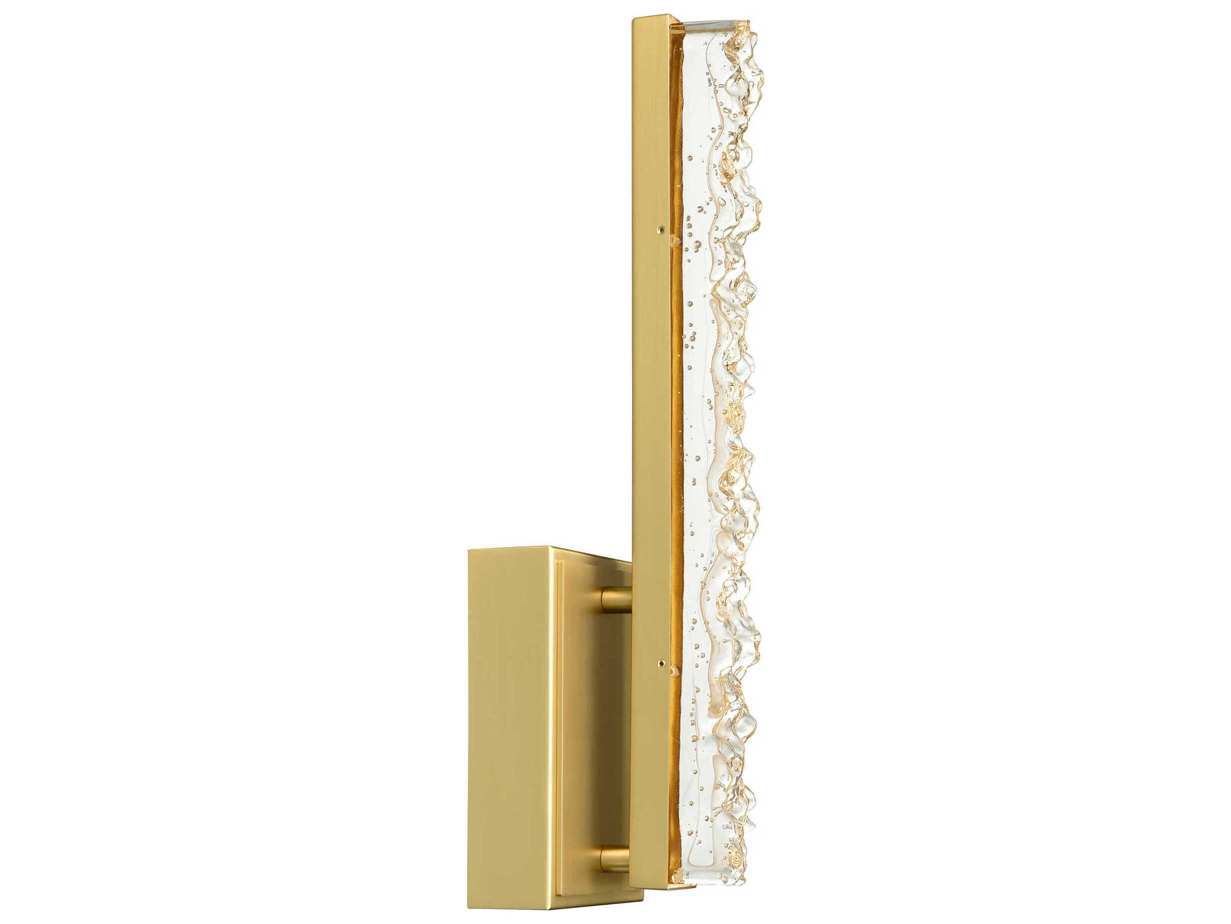 CWI Lighting Stagger Brass Wall Sconce