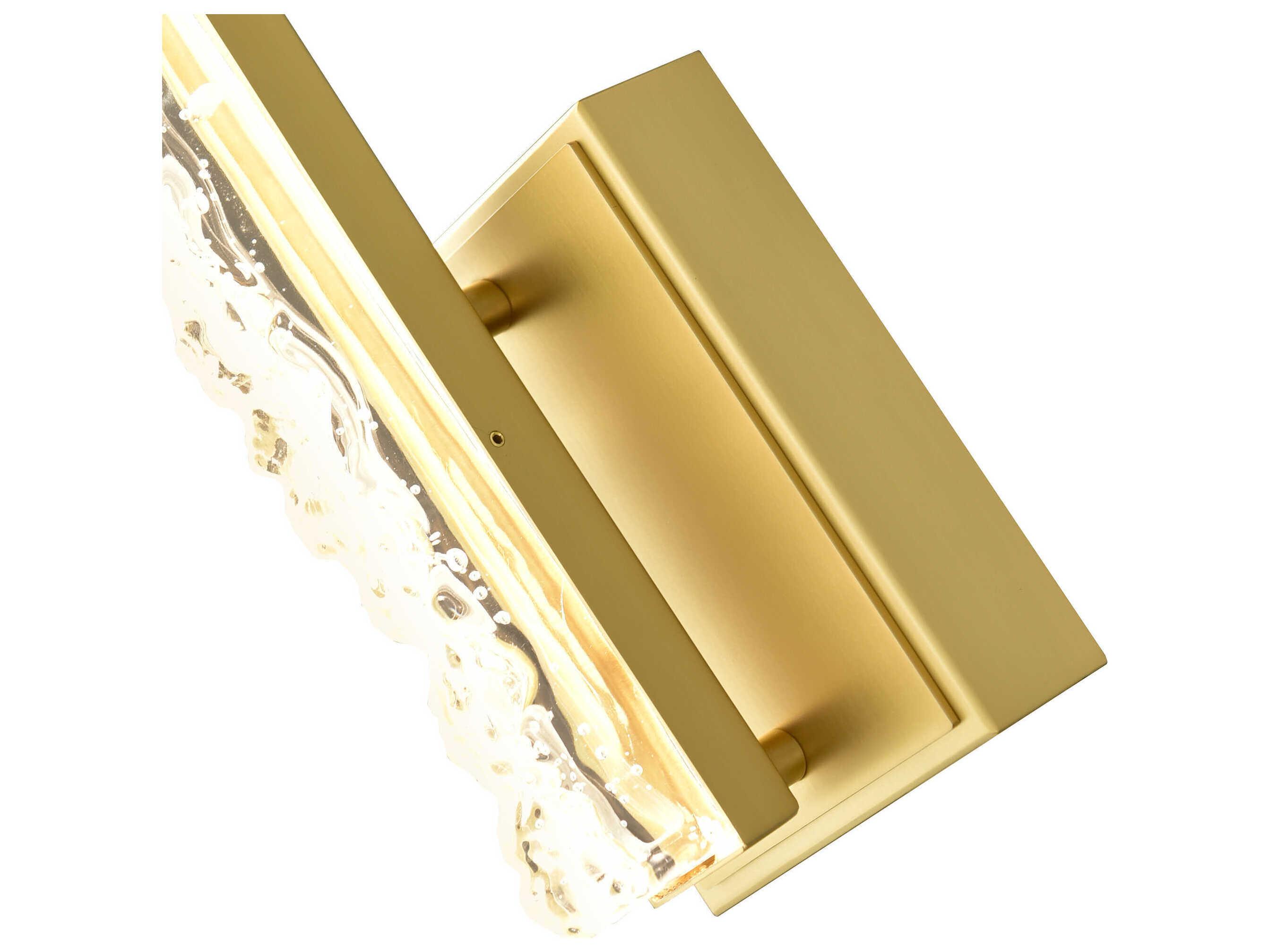 CWI Lighting Stagger Brass Wall Sconce