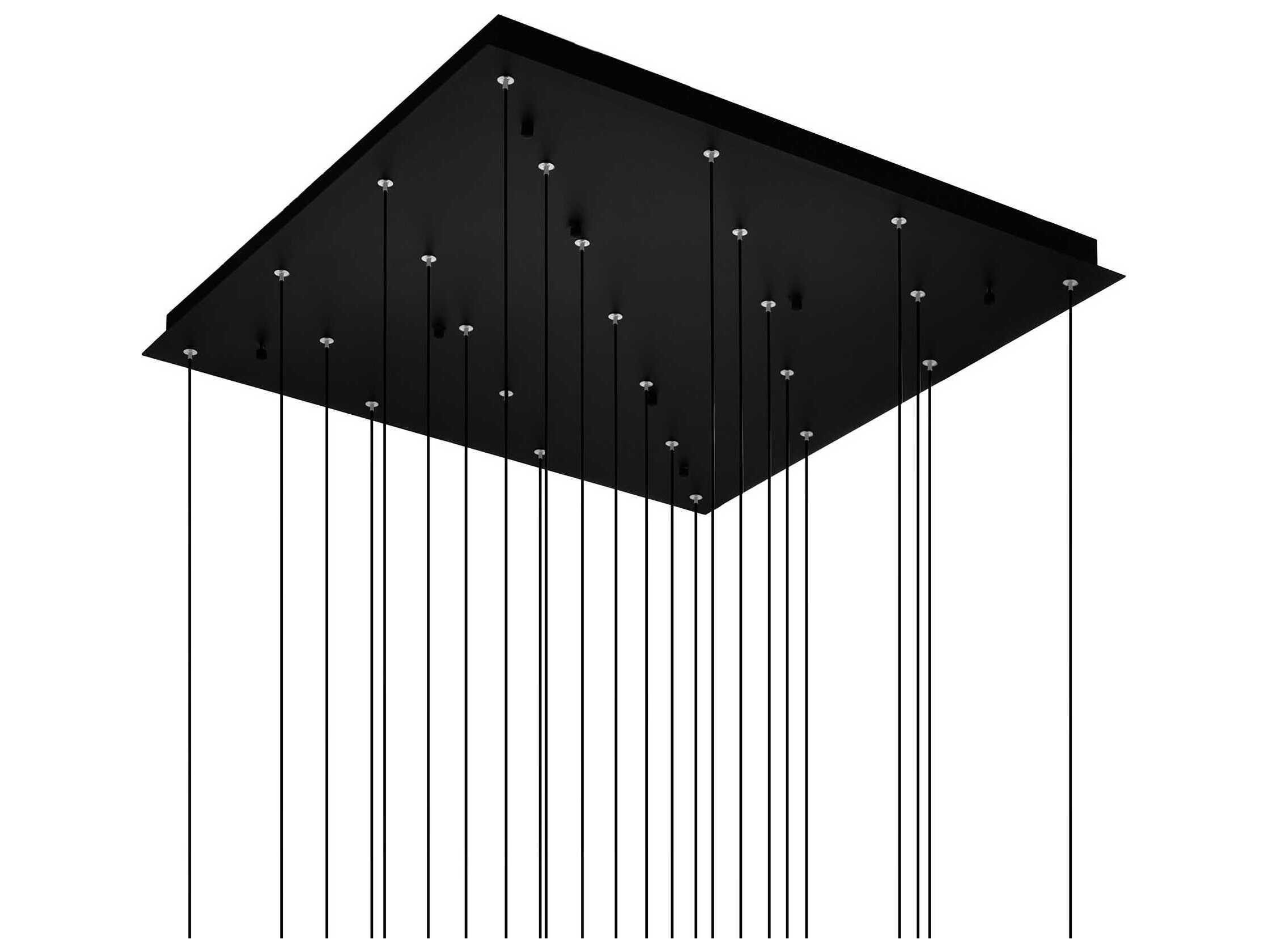 CWI Lighting Greta Black Linear Pendant