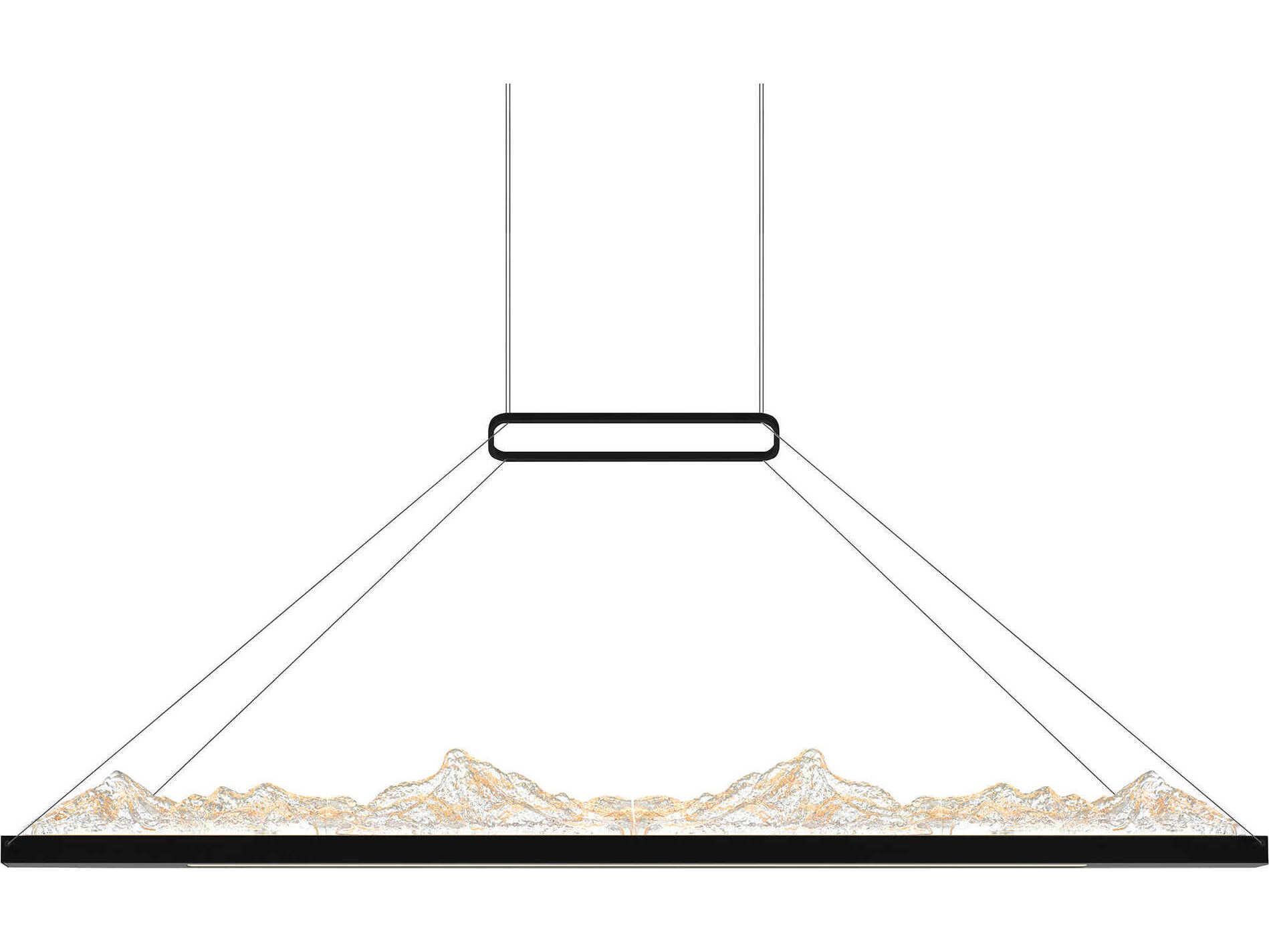 CWI Lighting Himalayas Black Island Pendant
