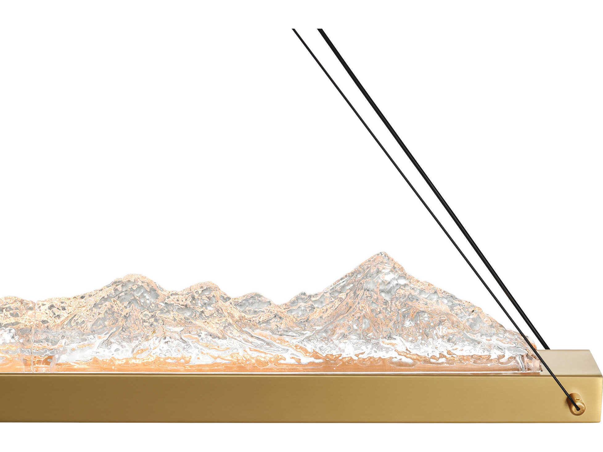 CWI Lighting Himalayas Brass Island Pendant