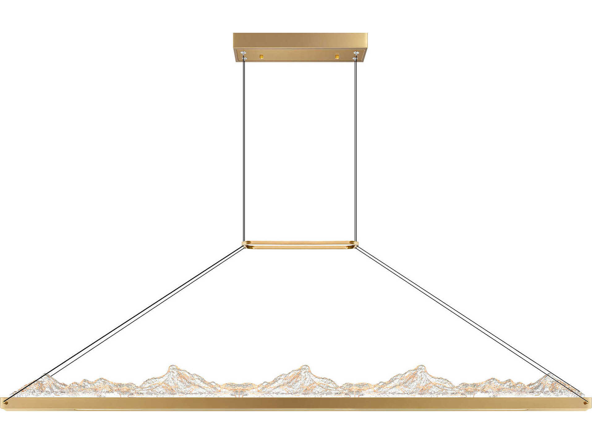 CWI Lighting Himalayas Brass Island Pendant