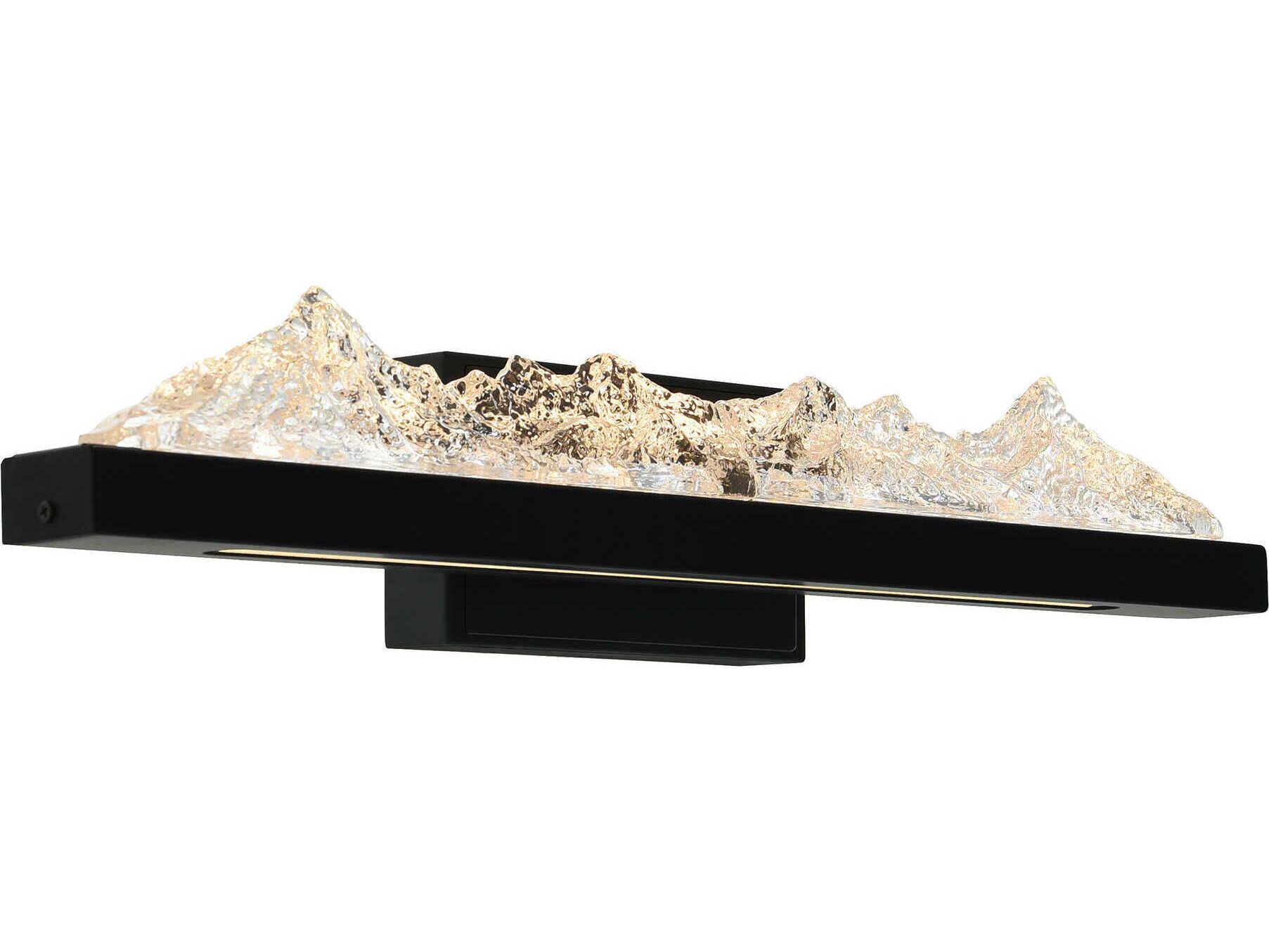 CWI Lighting Himalayas Black Vanity Light