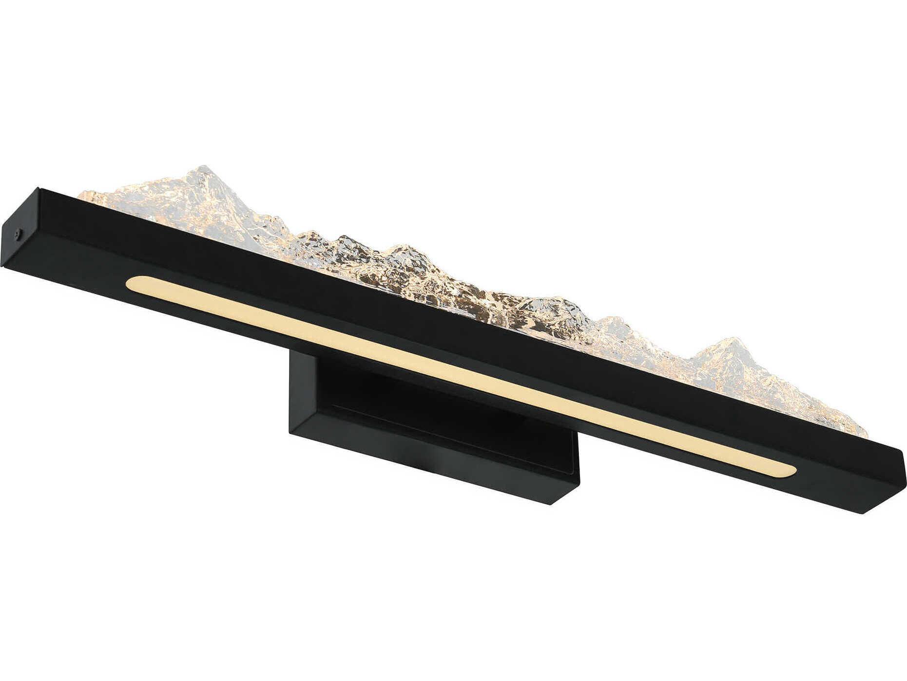 CWI Lighting Himalayas Black Vanity Light