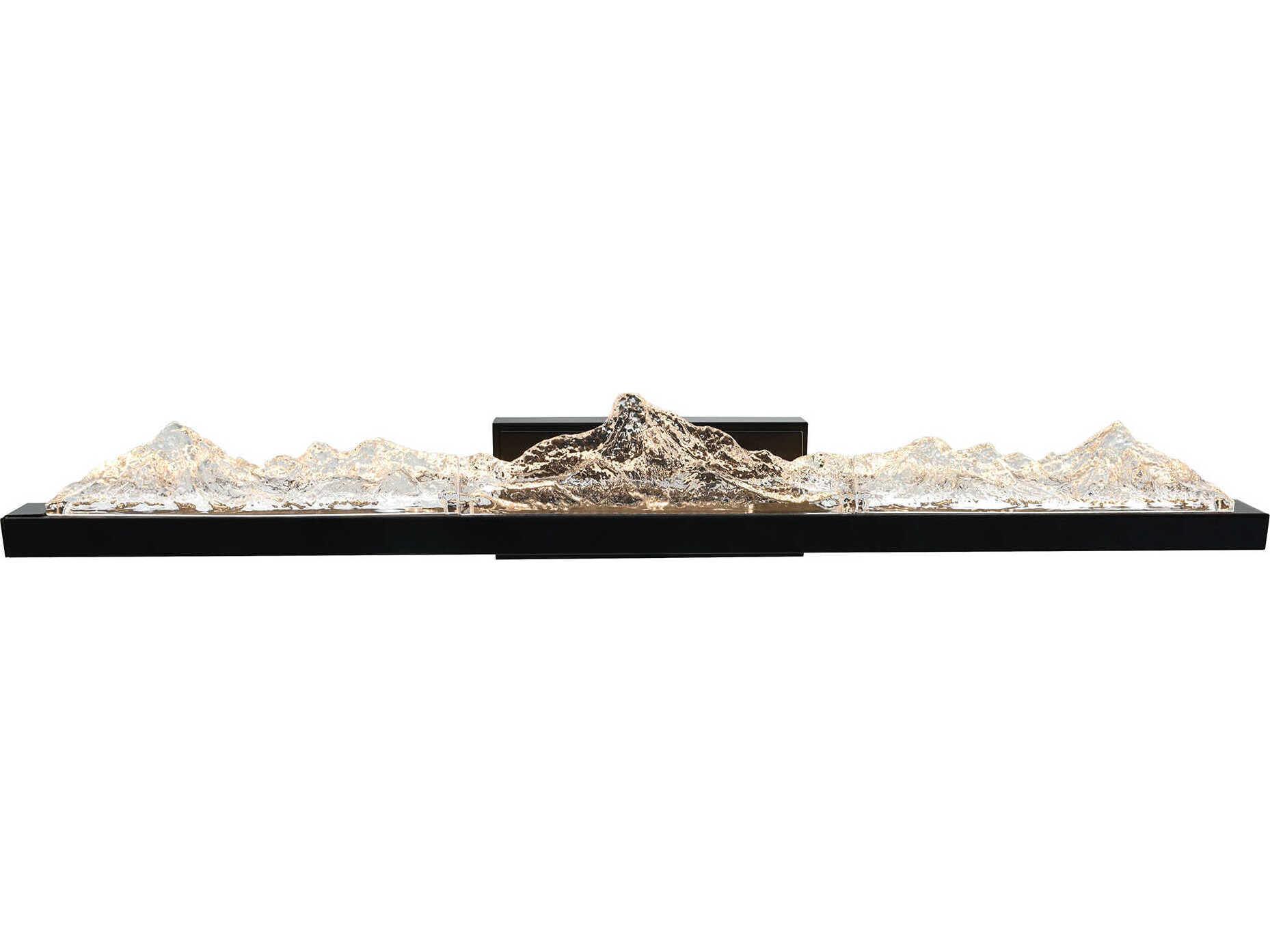 CWI Lighting Himalayas Black Vanity Light