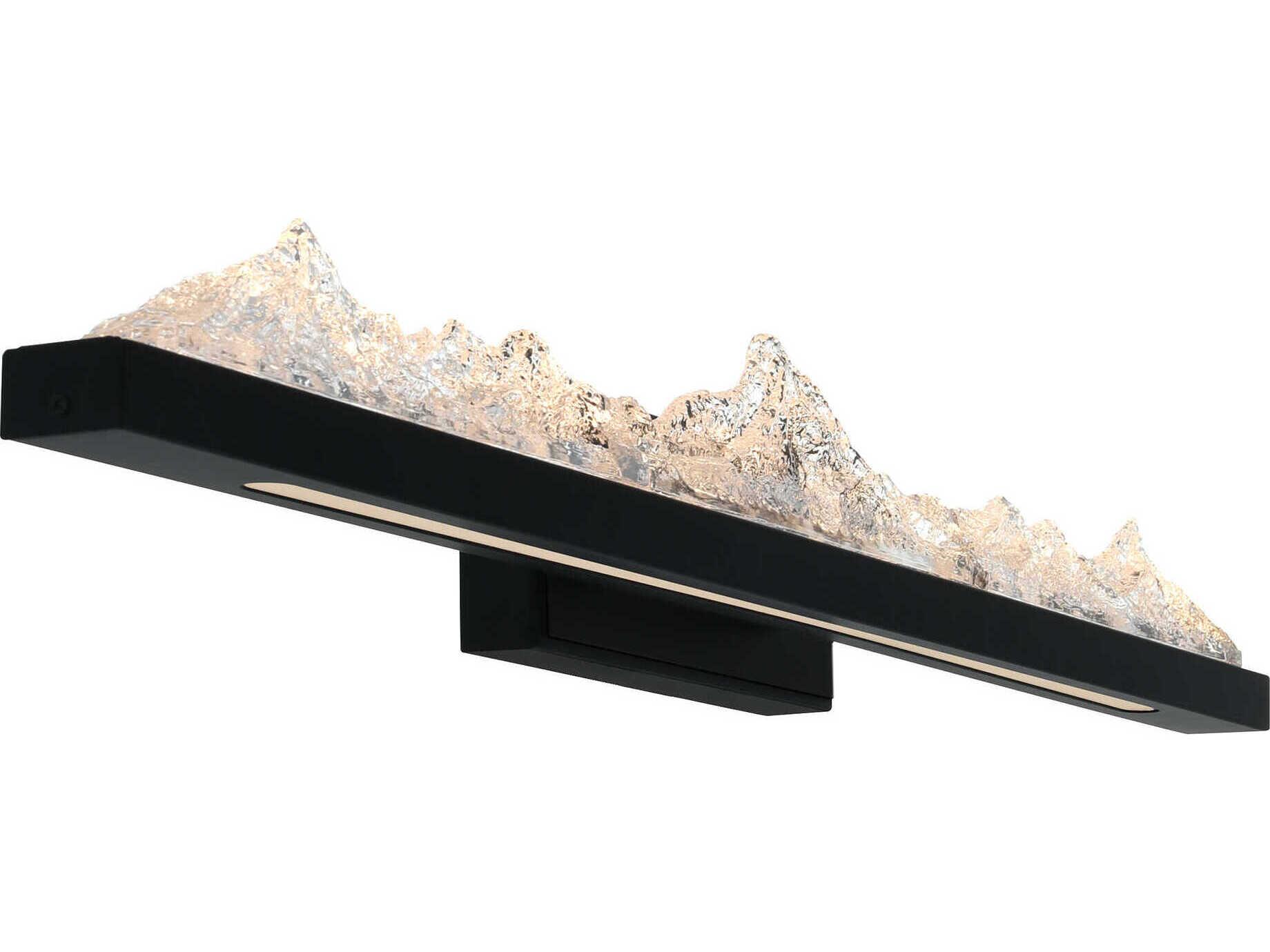 CWI Lighting Himalayas Black Vanity Light