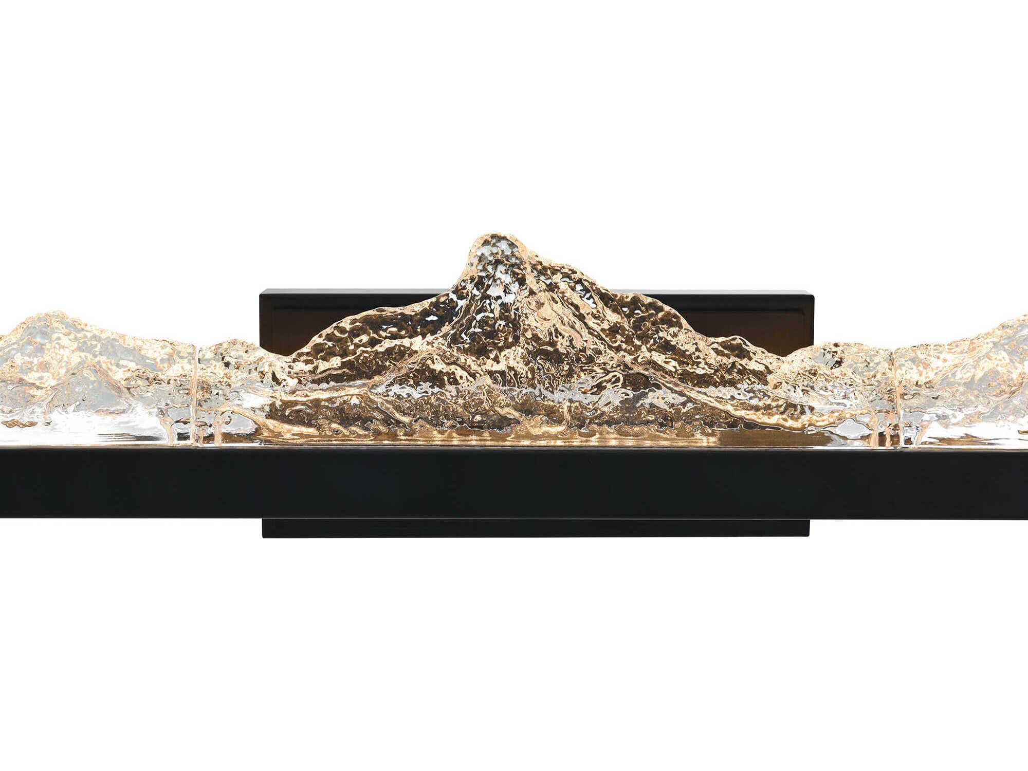 CWI Lighting Himalayas Black Vanity Light