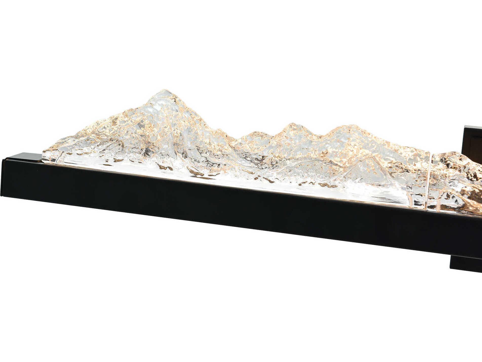 CWI Lighting Himalayas Black Vanity Light