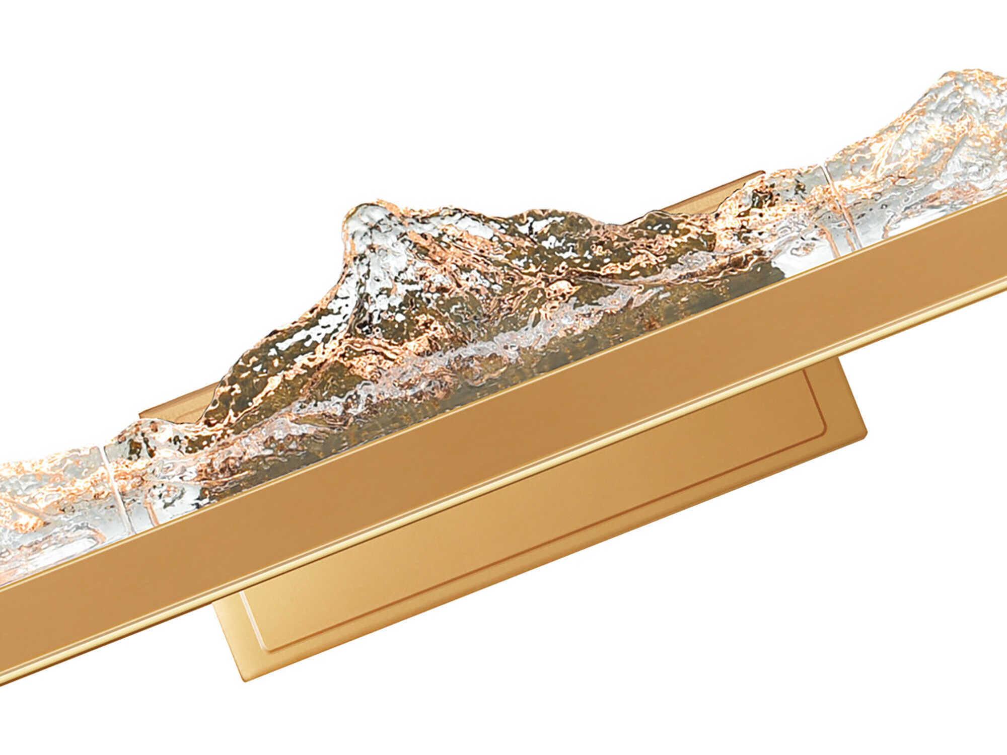 CWI Lighting Himalayas Brass Vanity Light