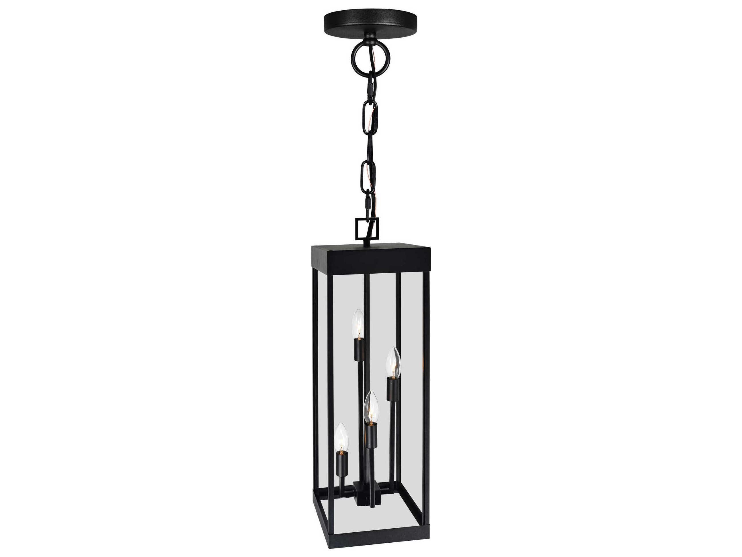 CWI Lighting Windsor 4-Light Outdoor Hanging Light