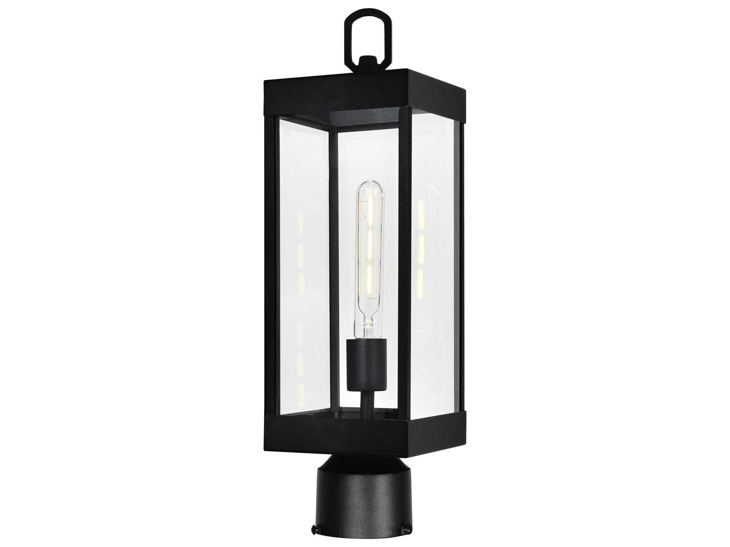 CWI Lighting Windsor 1-Light Outdoor Post Light