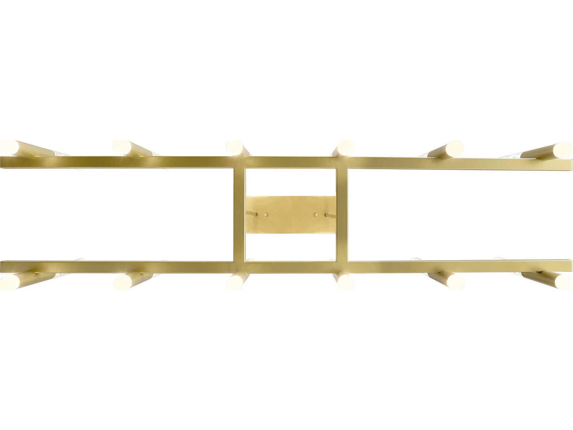 CWI Lighting Dragonswatch Satin Gold Linear Island Pendant